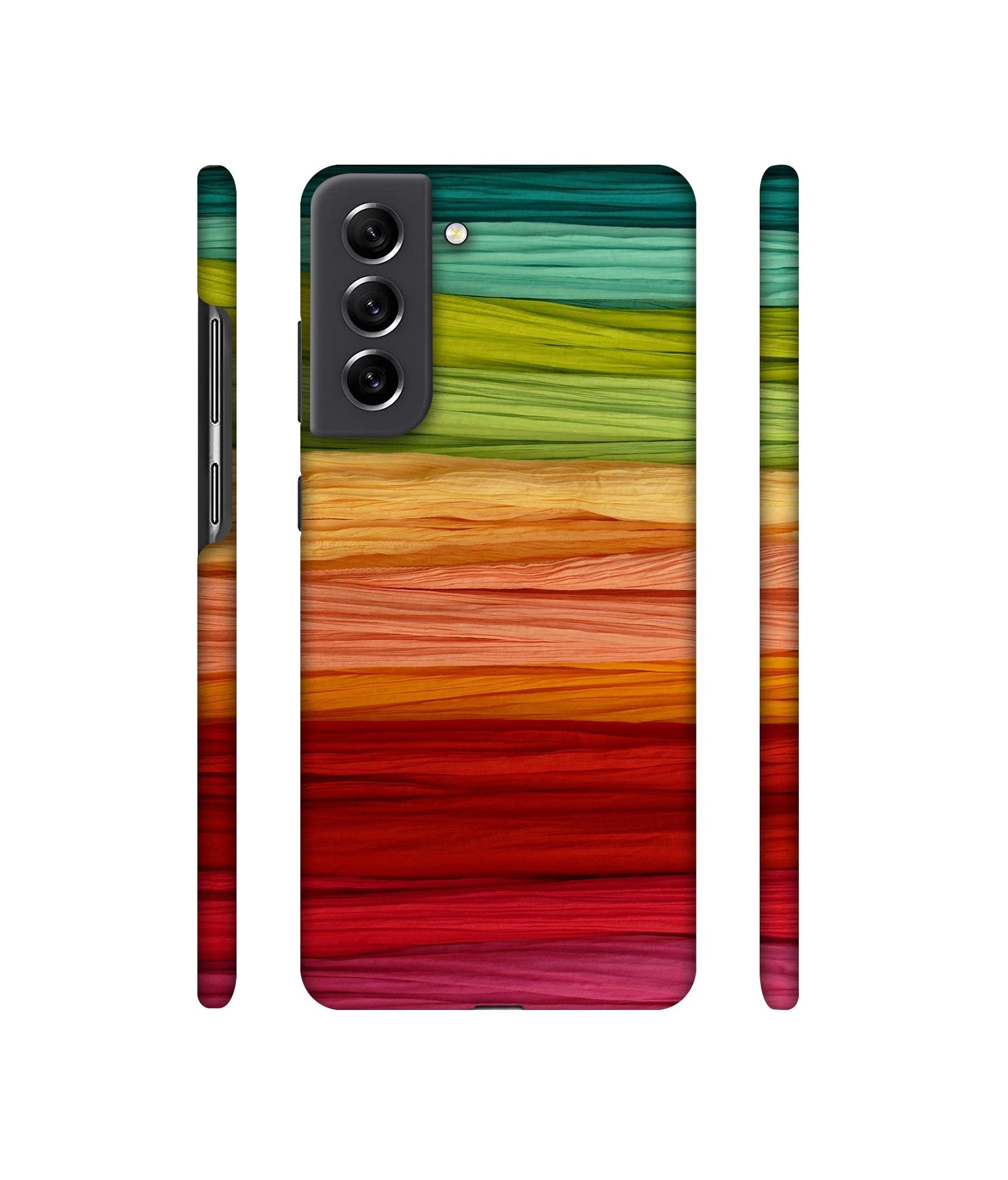 Colorful Thread Designer Hard Back Cover for Samsung Galaxy S21 FE 5G