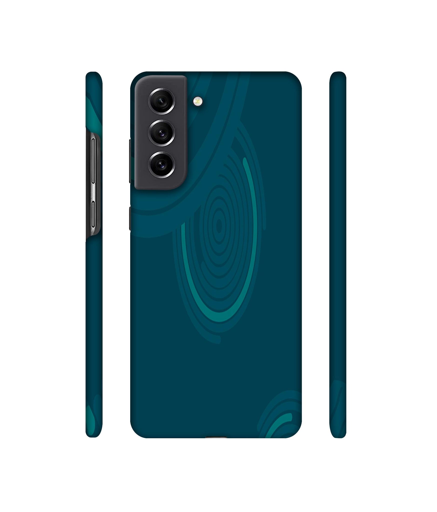 Round Texture Designer Hard Back Cover for Samsung Galaxy S21 FE 5G