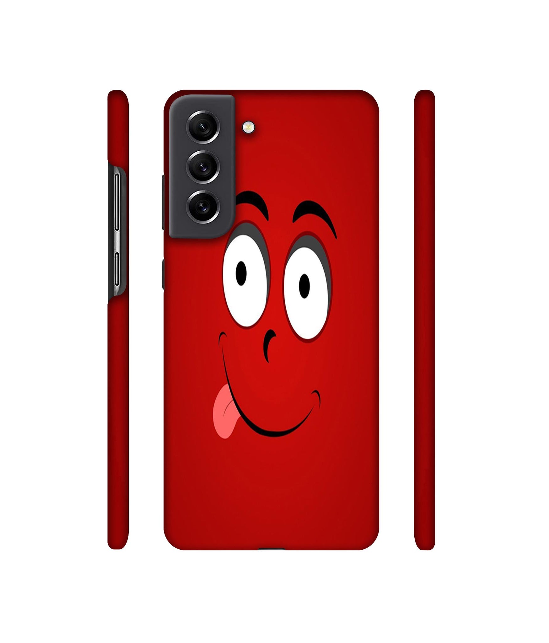Greedy Smile Designer Hard Back Cover for Samsung Galaxy S21 FE 5G