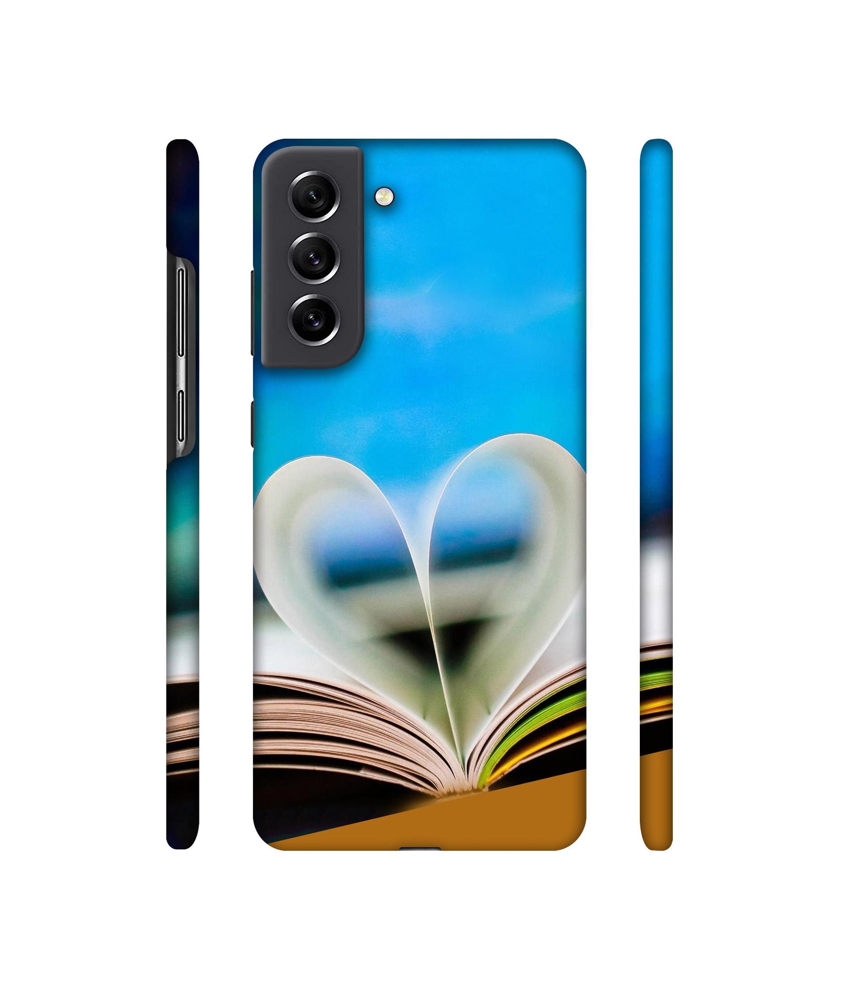 Love Book Designer Hard Back Cover for Samsung Galaxy S21 FE 5G