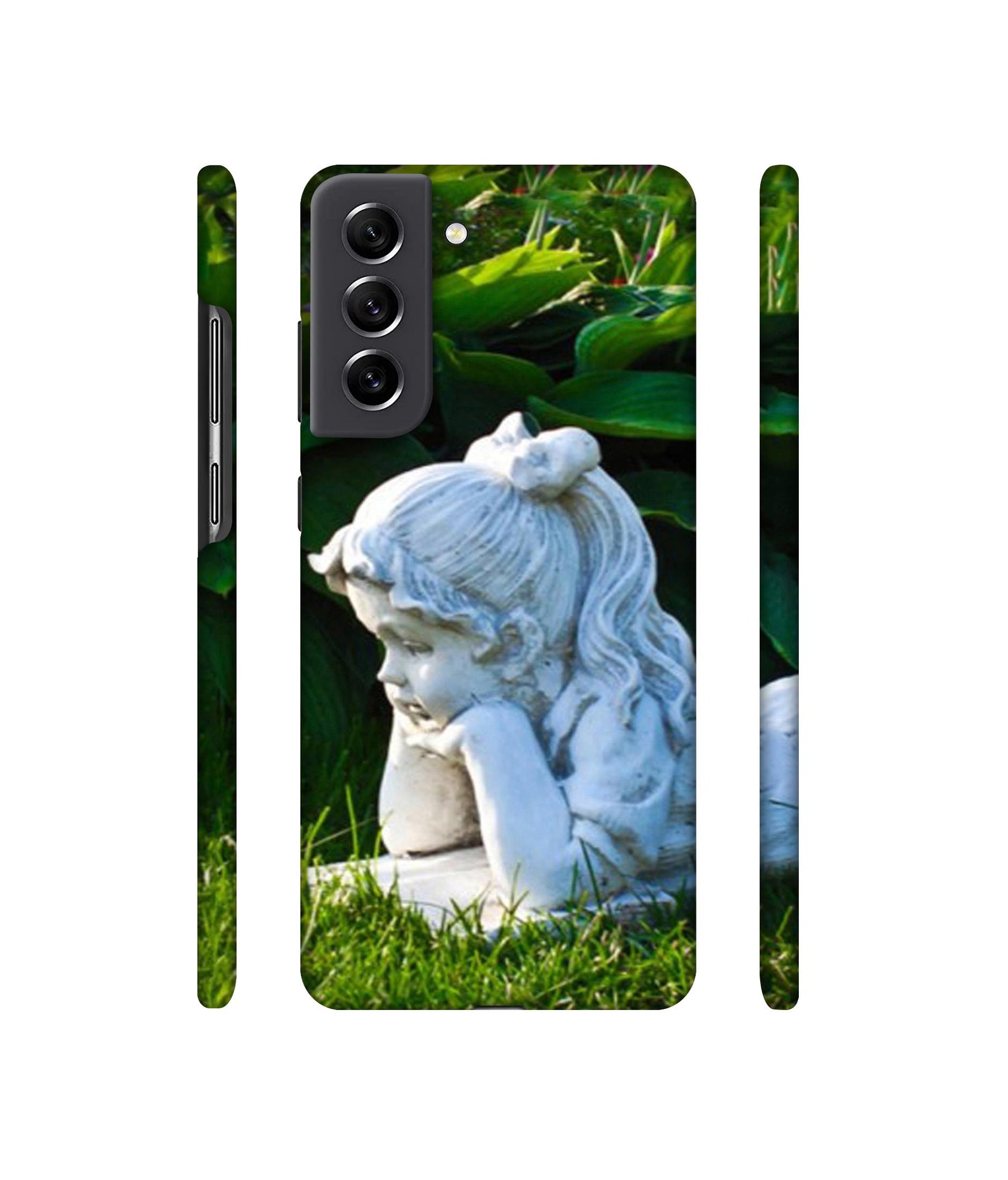 Statue of Girl Designer Hard Back Cover for Samsung Galaxy S21 FE 5G