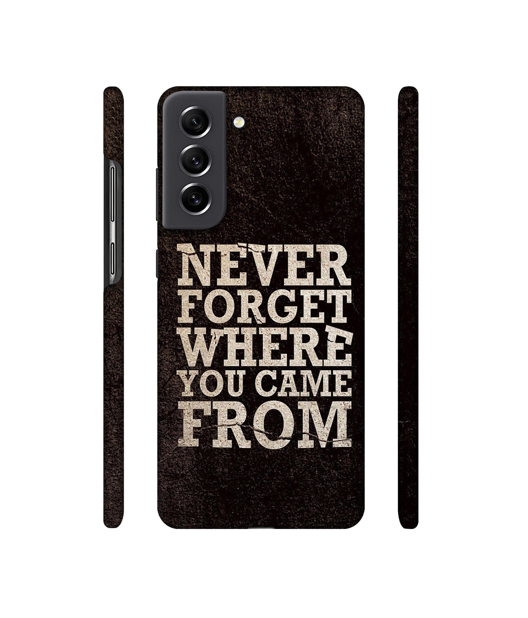 Thought Designer Hard Back Cover for Samsung Galaxy S21 FE 5G