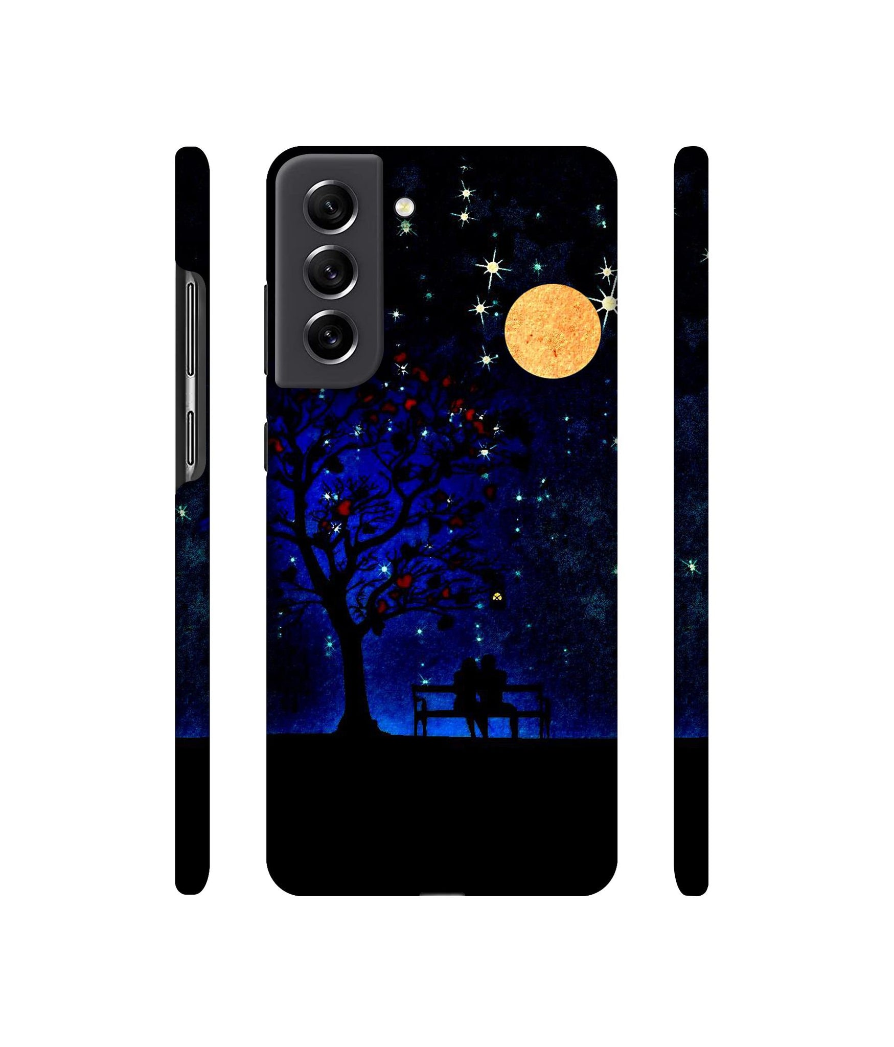 Blue Sky Designer Hard Back Cover for Samsung Galaxy S21 FE 5G