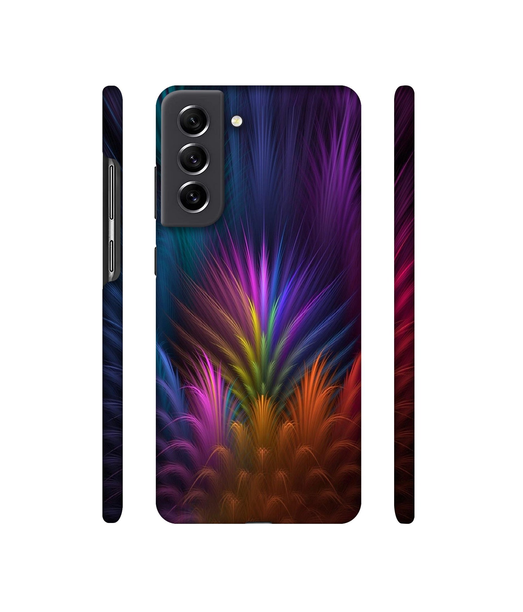 Multicoloured Designer Hard Back Cover for Samsung Galaxy S21 FE 5G