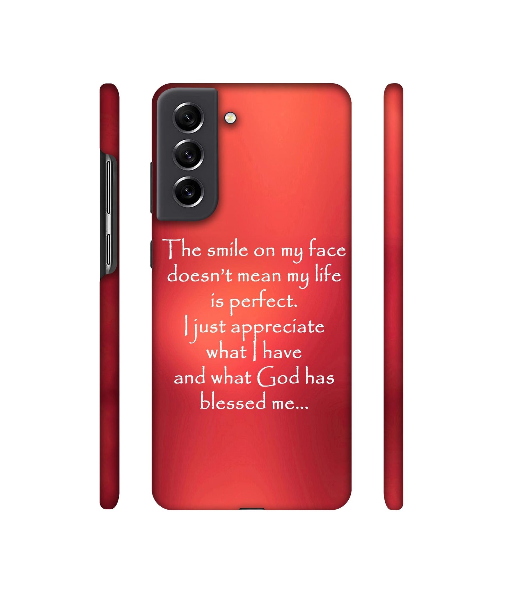 Quotes On Life Designer Hard Back Cover for Samsung Galaxy S21 FE 5G