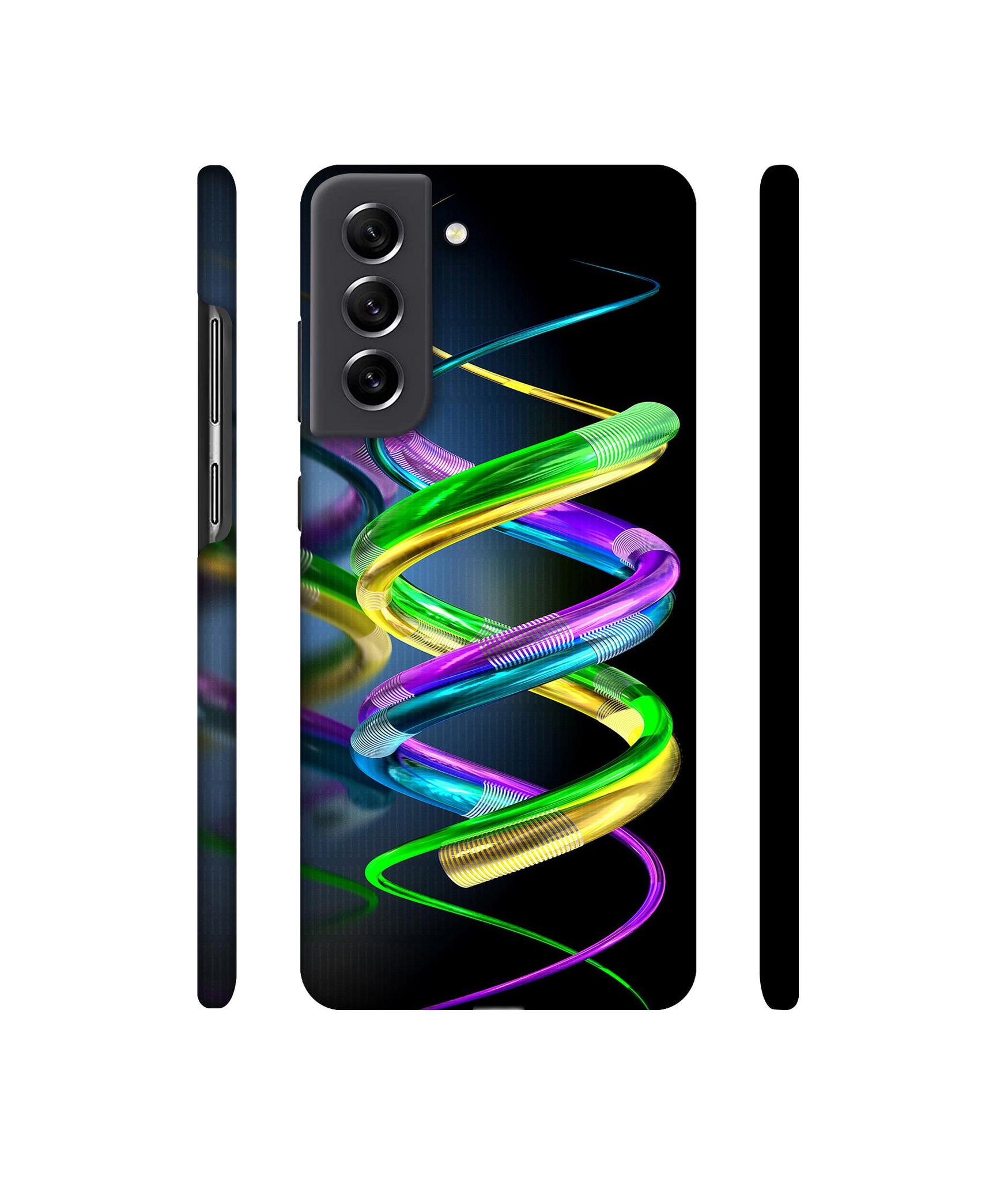 3D Spiral Designer Hard Back Cover for Samsung Galaxy S21 FE 5G