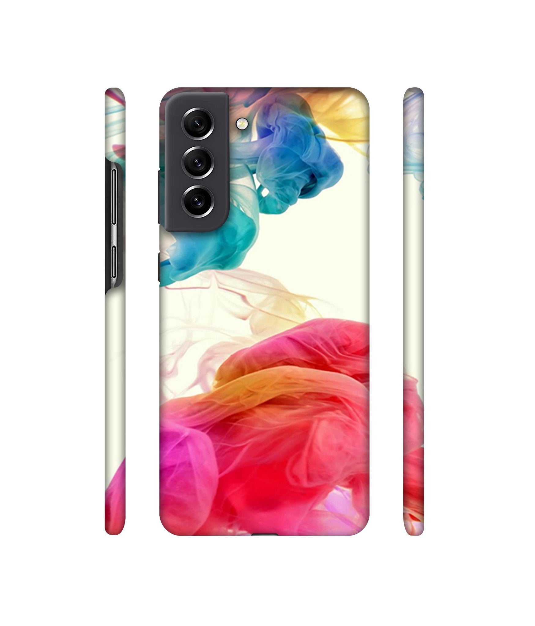 Colored Smoke Designer Hard Back Cover for Samsung Galaxy S21 FE 5G