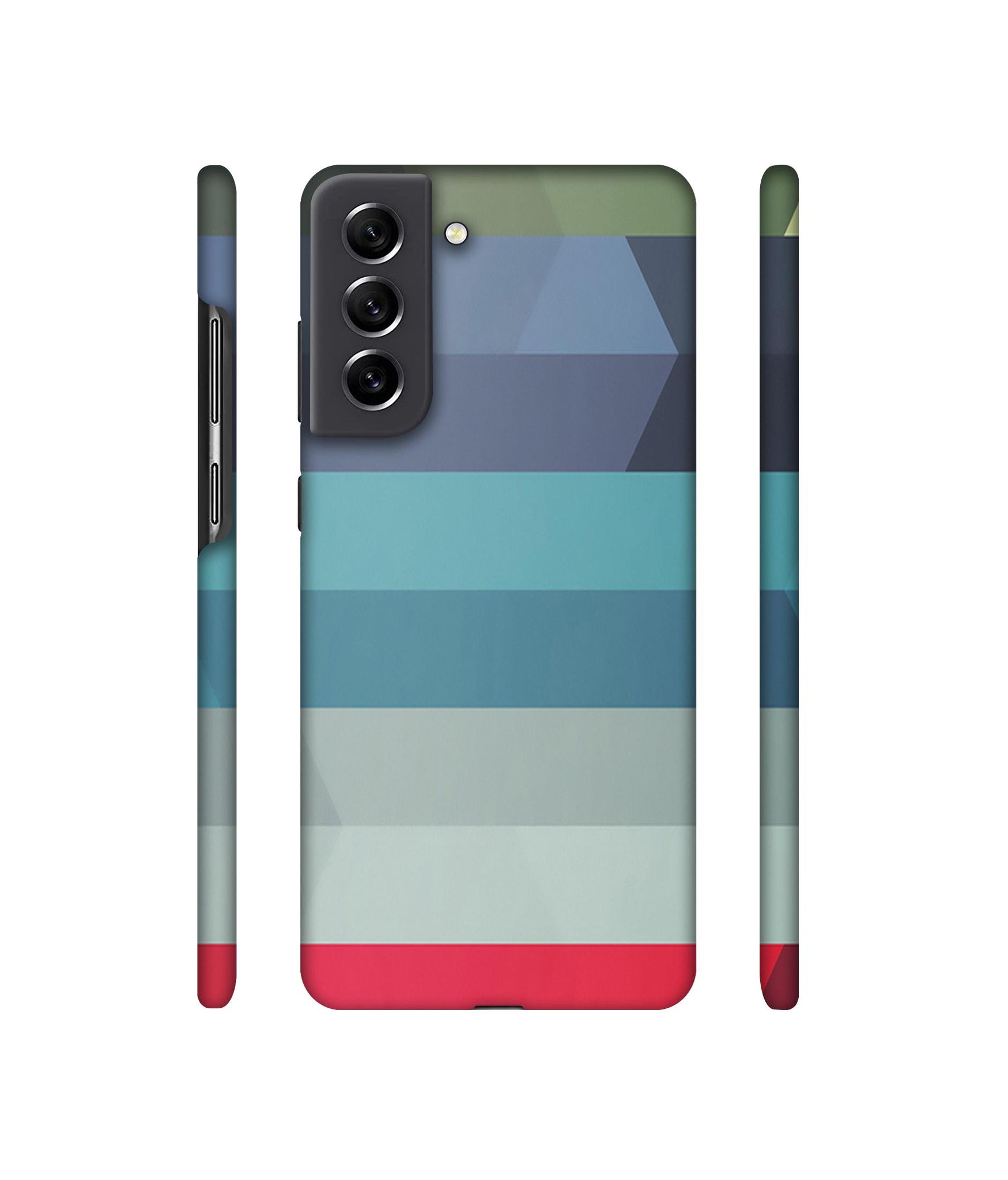 Colorful Lines Designer Hard Back Cover for Samsung Galaxy S21 FE 5G