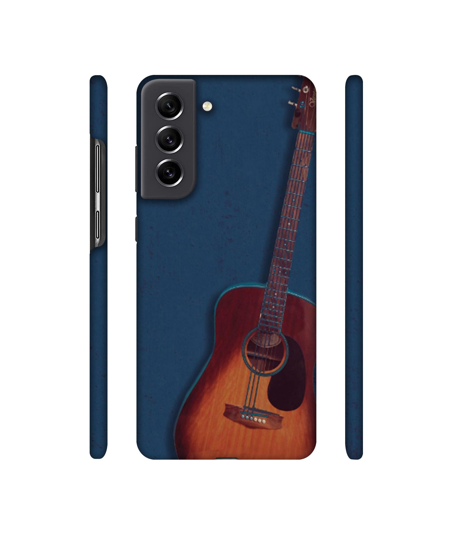 Guitar Designer Hard Back Cover for Samsung Galaxy S21 FE 5G