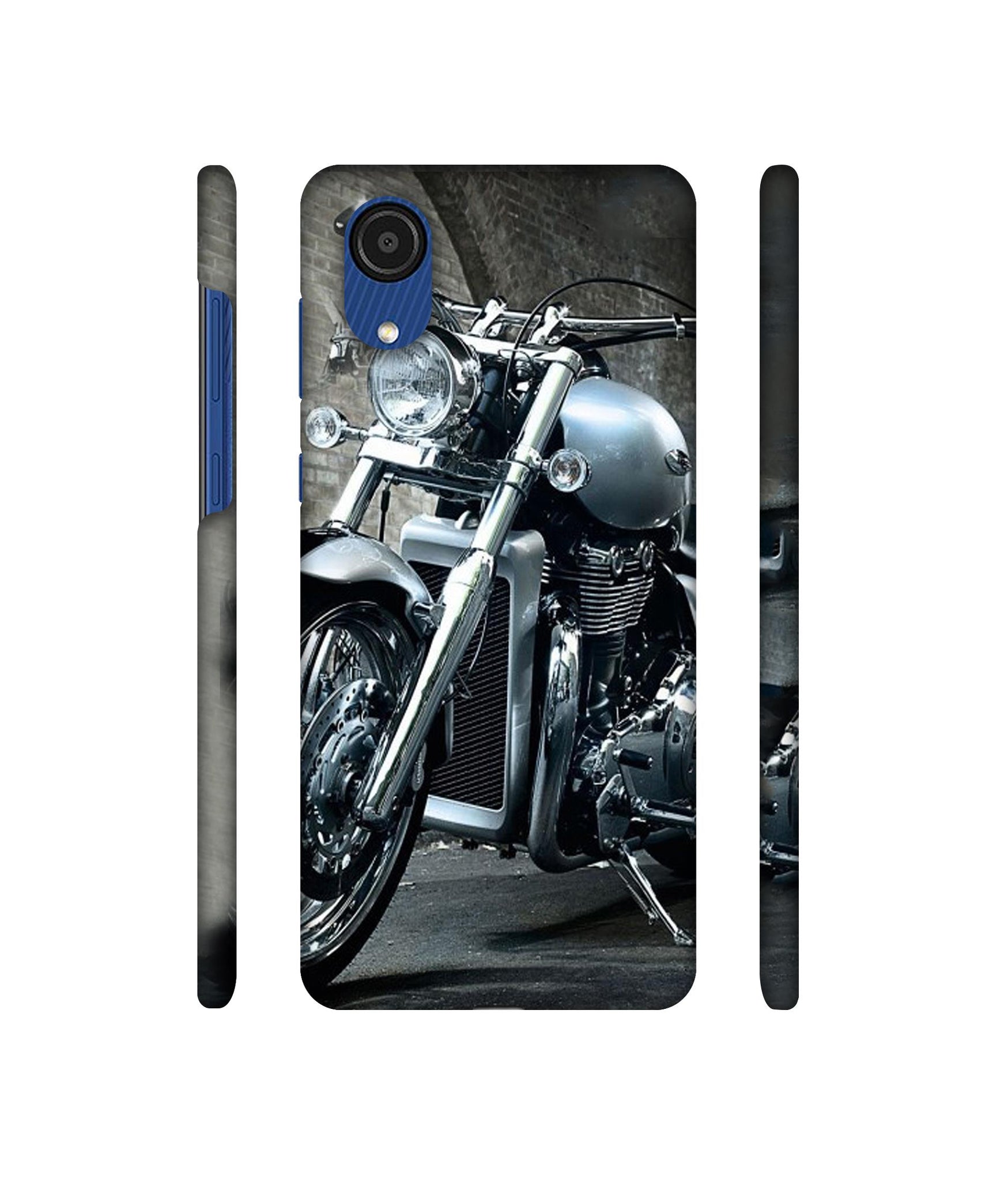 Motorcycle Designer Hard Back Cover for Samsung Galaxy A03 Core