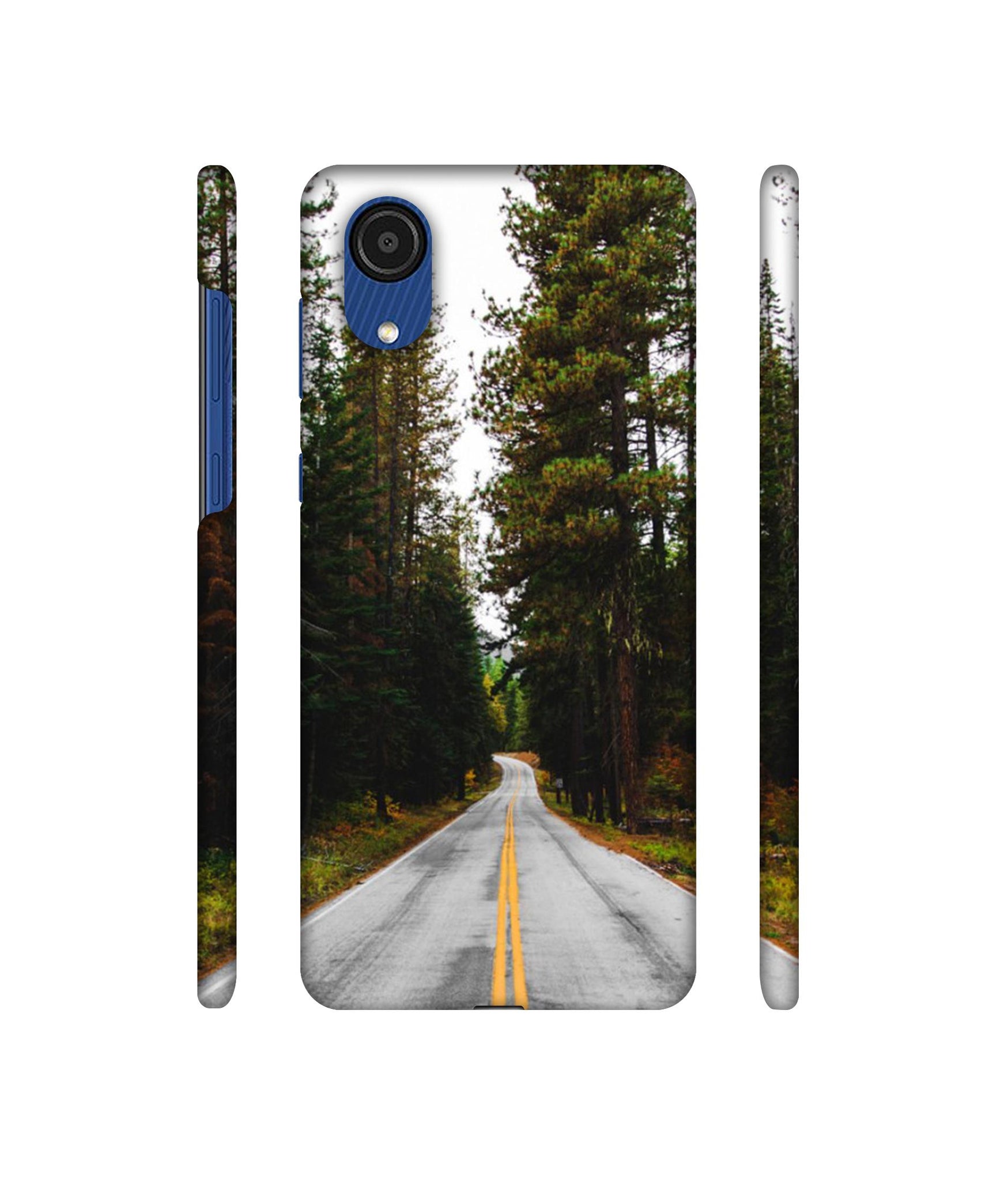Road Photo Designer Hard Back Cover for Samsung Galaxy A03 Core