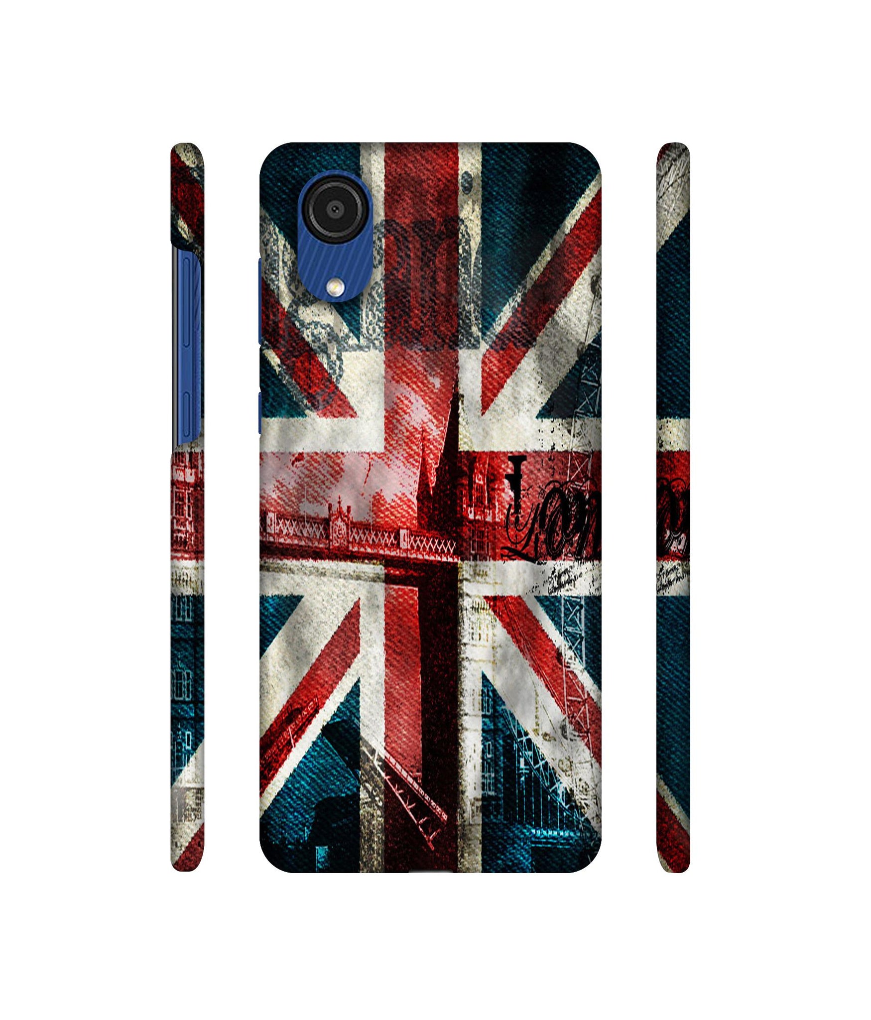 London Flag wallpaper Designer Hard Back Cover for Samsung Galaxy A03 Core