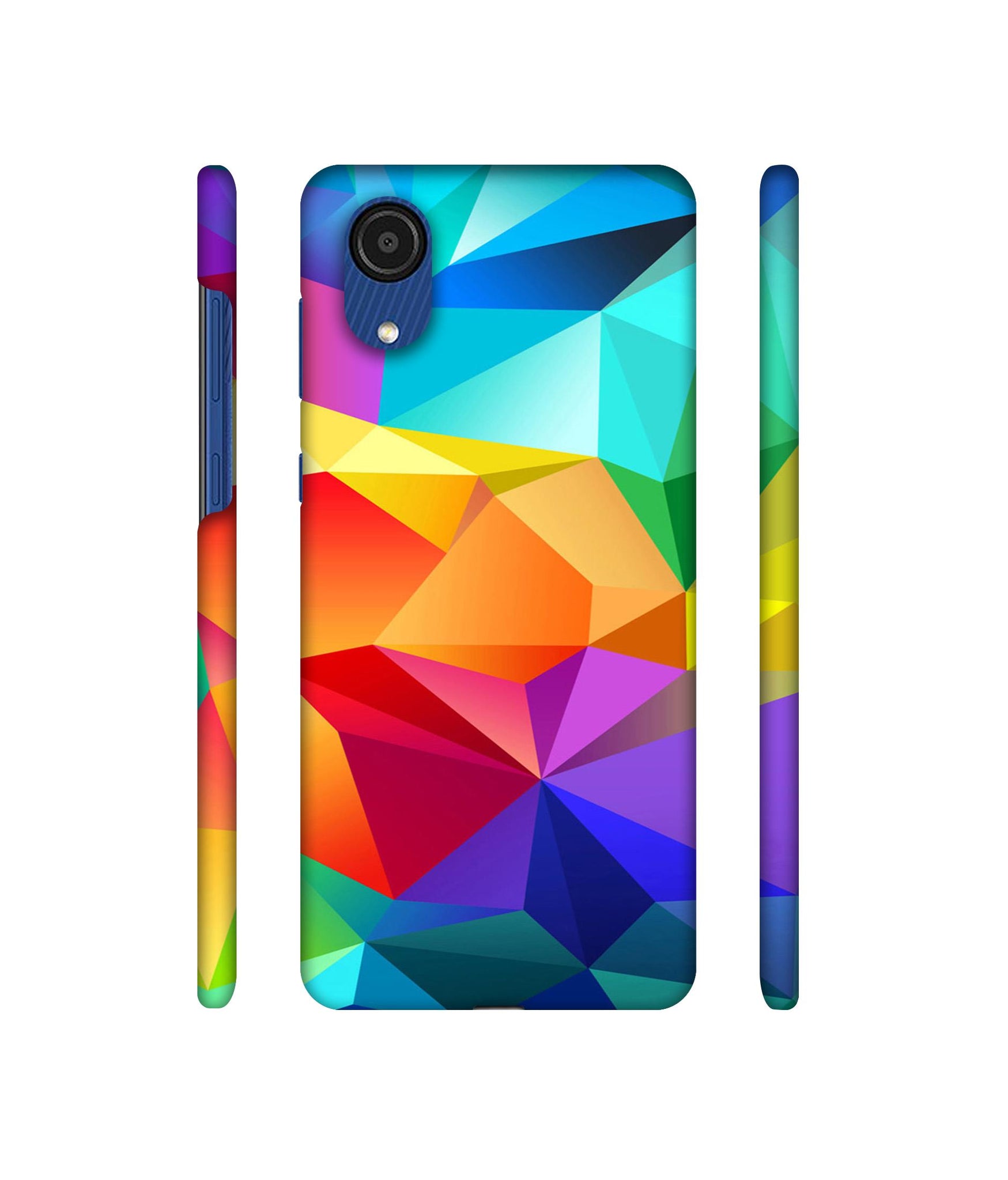 Colorful Pattern Designer Hard Back Cover for Samsung Galaxy A03 Core
