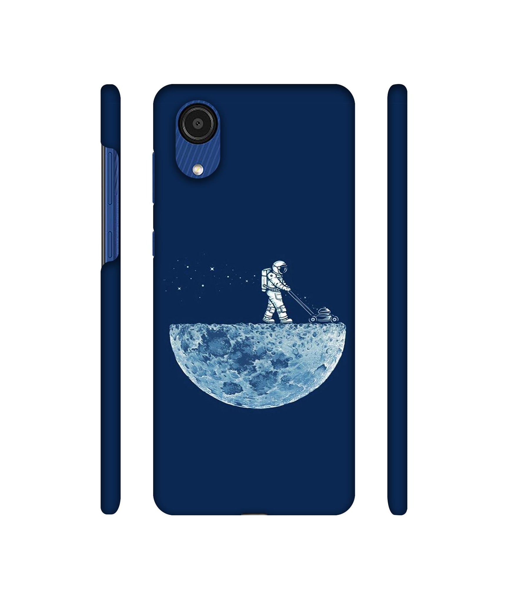 Moon Walk Designer Hard Back Cover for Samsung Galaxy A03 Core