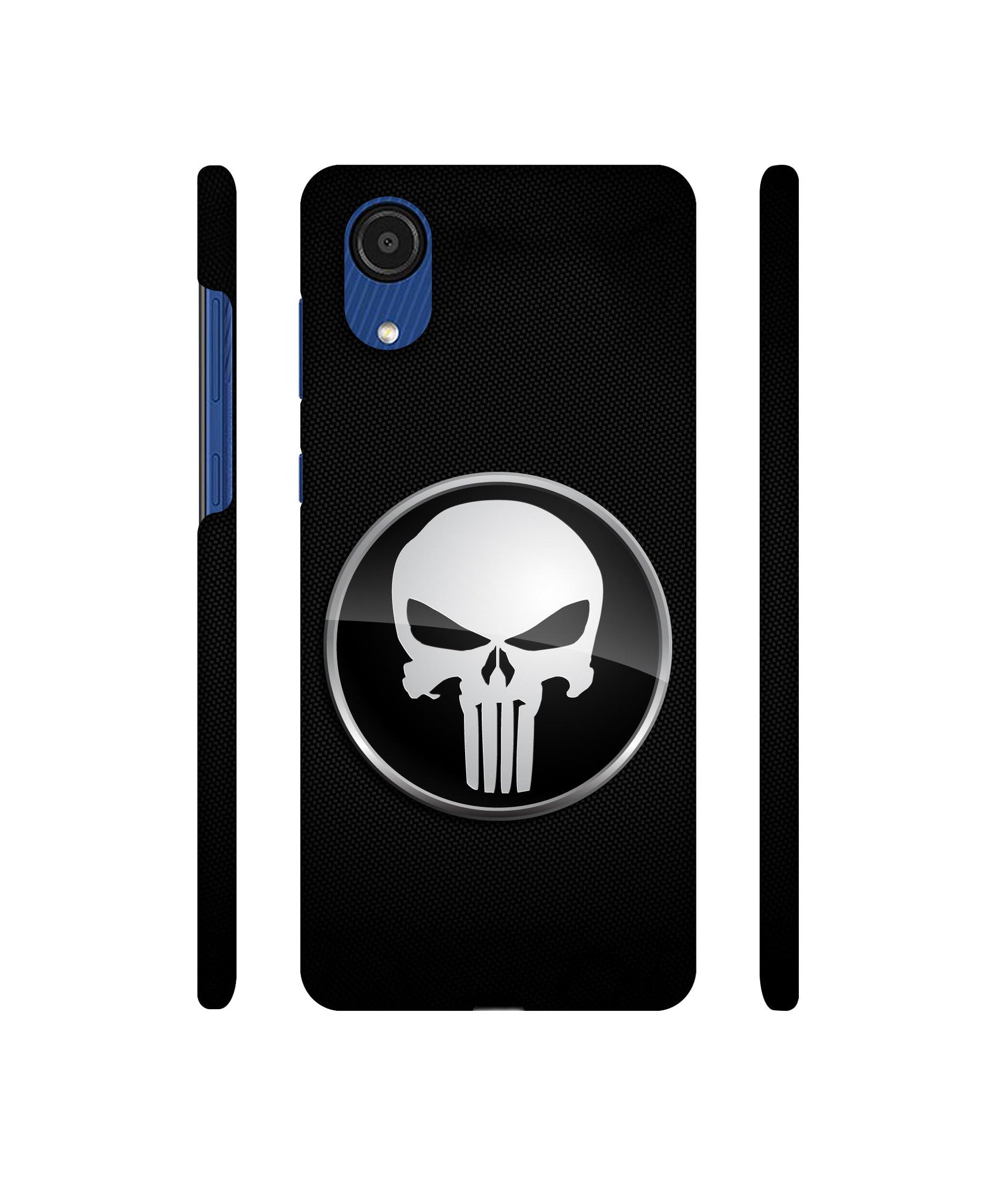 Skull Pattern Designer Hard Back Cover for Samsung Galaxy A03 Core