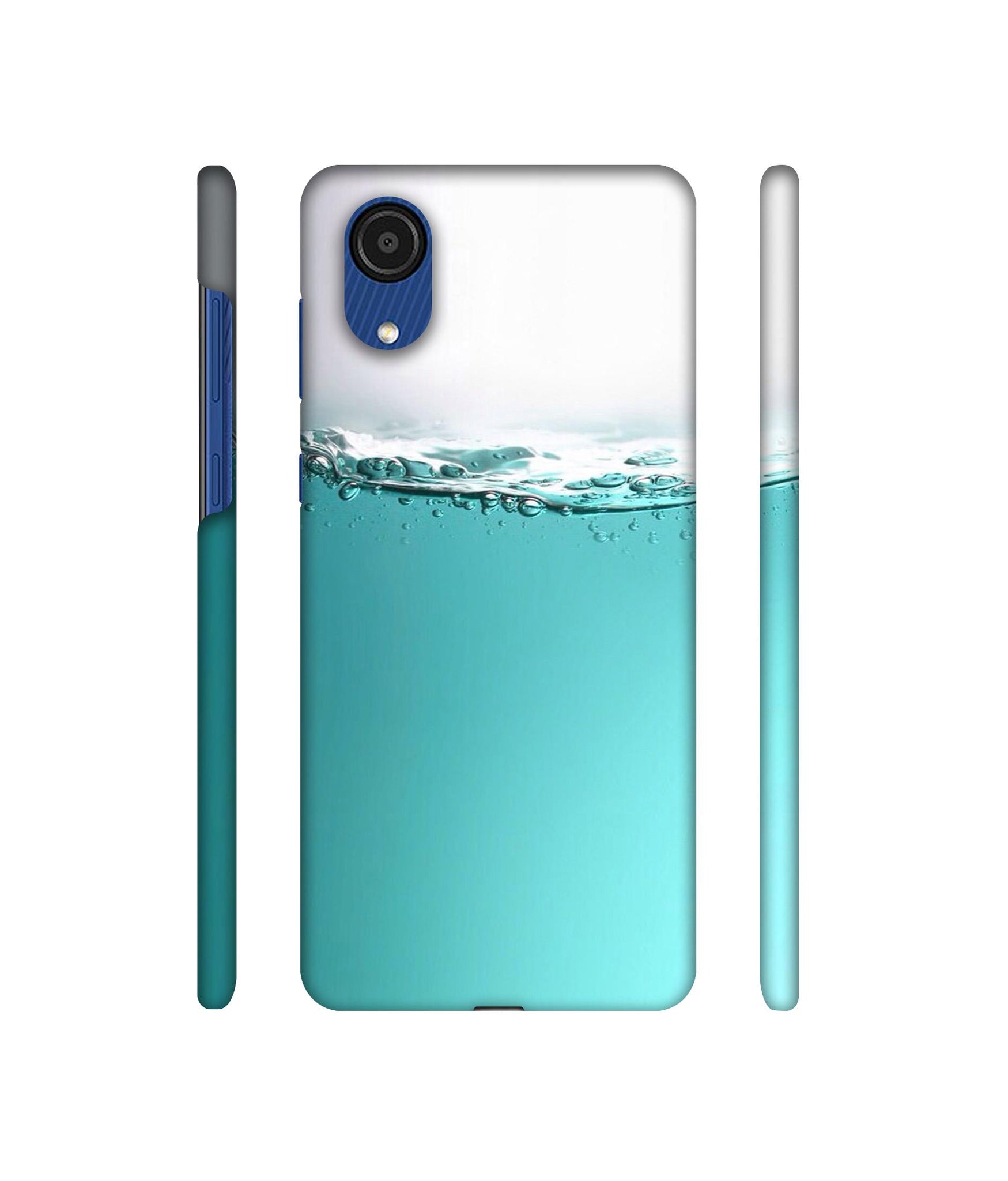Half Fill Designer Hard Back Cover for Samsung Galaxy A03 Core