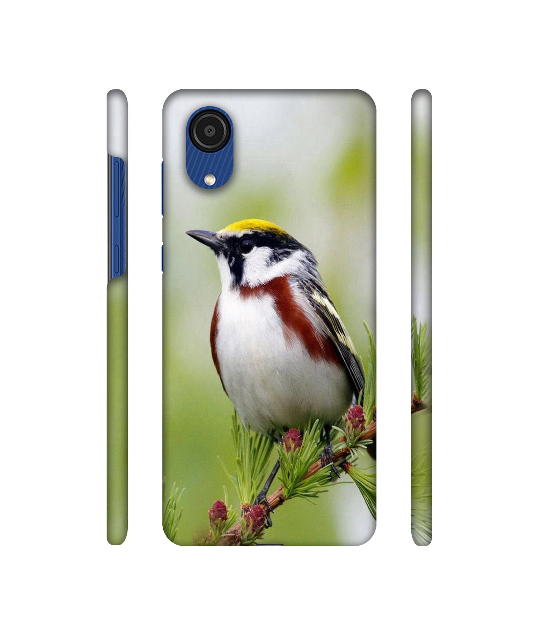 Bird Pattern Designer Hard Back Cover for Samsung Galaxy A03 Core