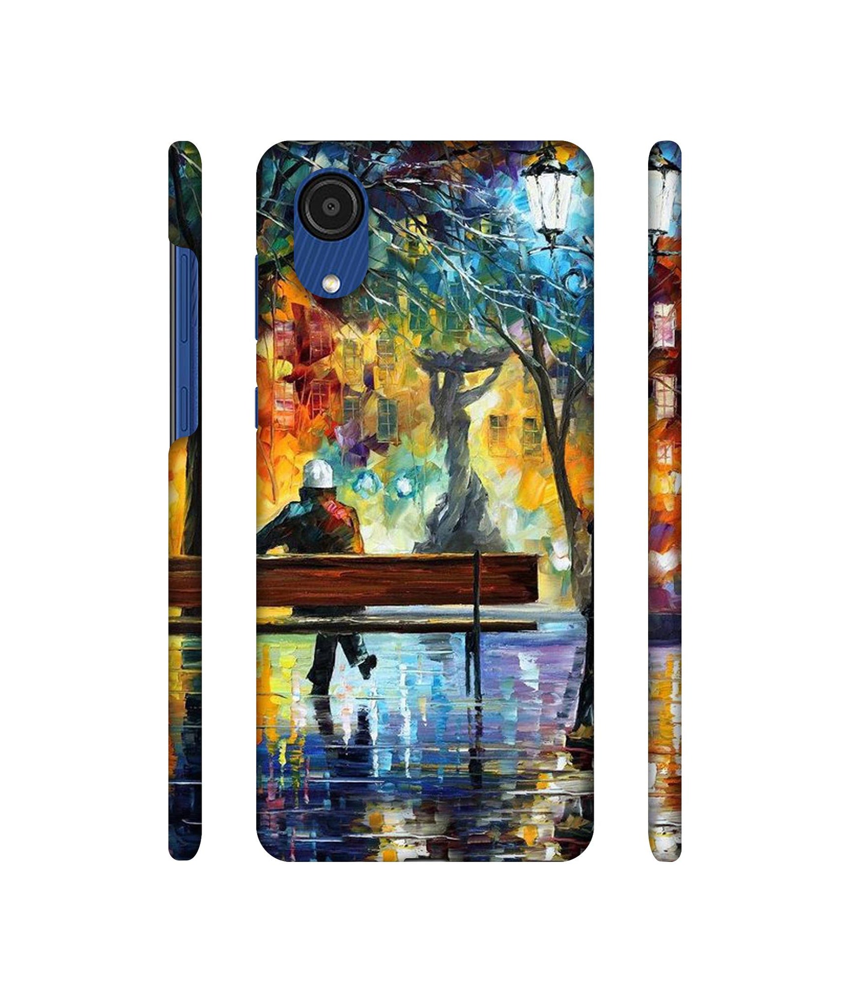 Man Resting Designer Hard Back Cover for Samsung Galaxy A03 Core