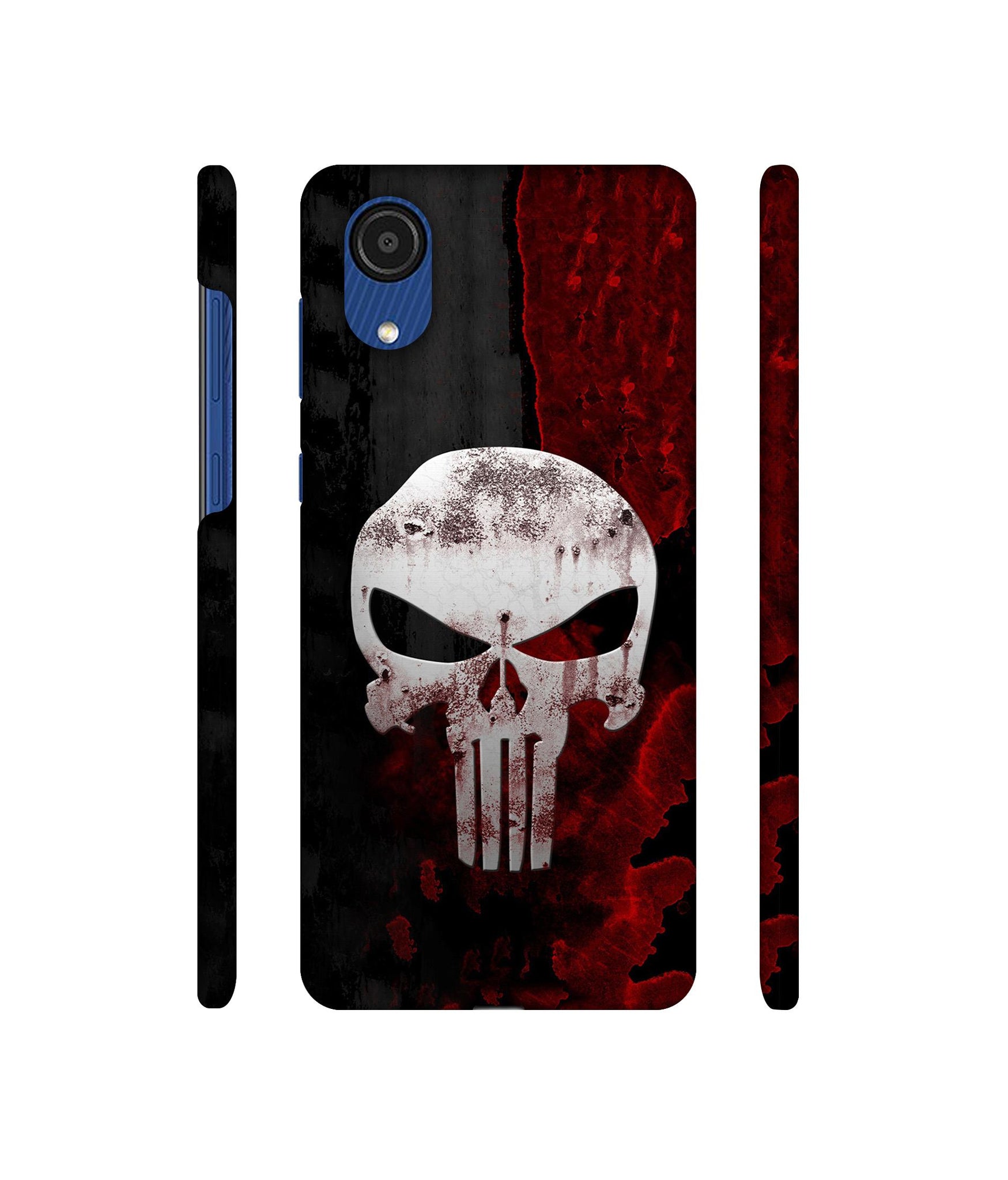 Punisher Skull Designer Hard Back Cover for Samsung Galaxy A03 Core