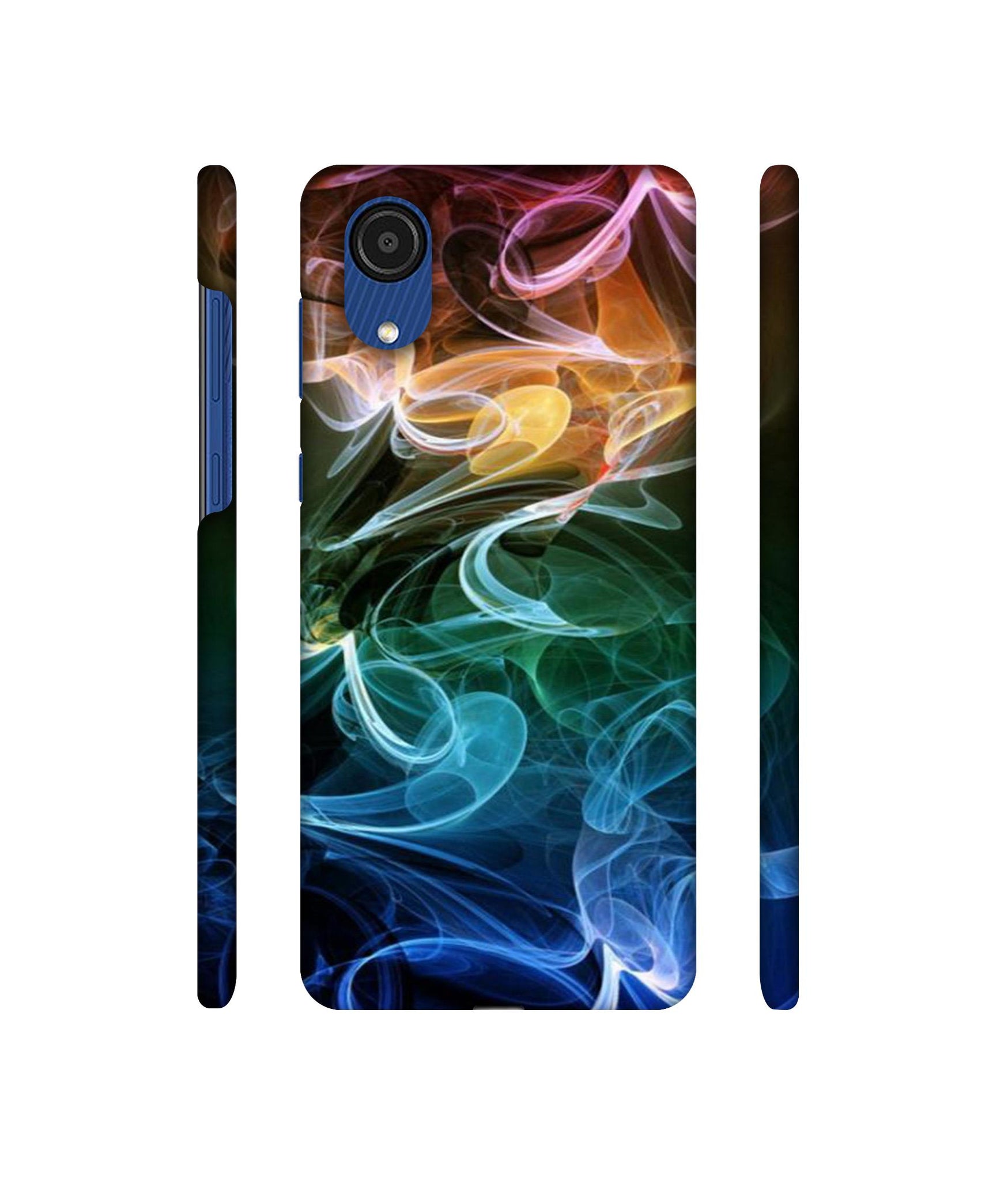Smoky Pattern Designer Hard Back Cover for Samsung Galaxy A03 Core