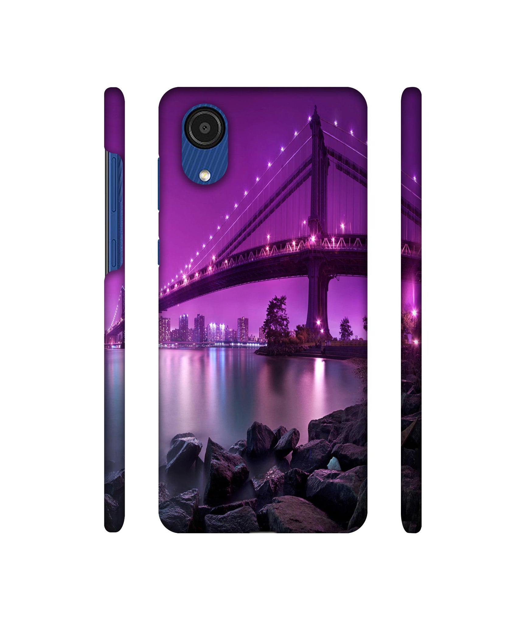 Manhattan Bridge Designer Hard Back Cover for Samsung Galaxy A03 Core