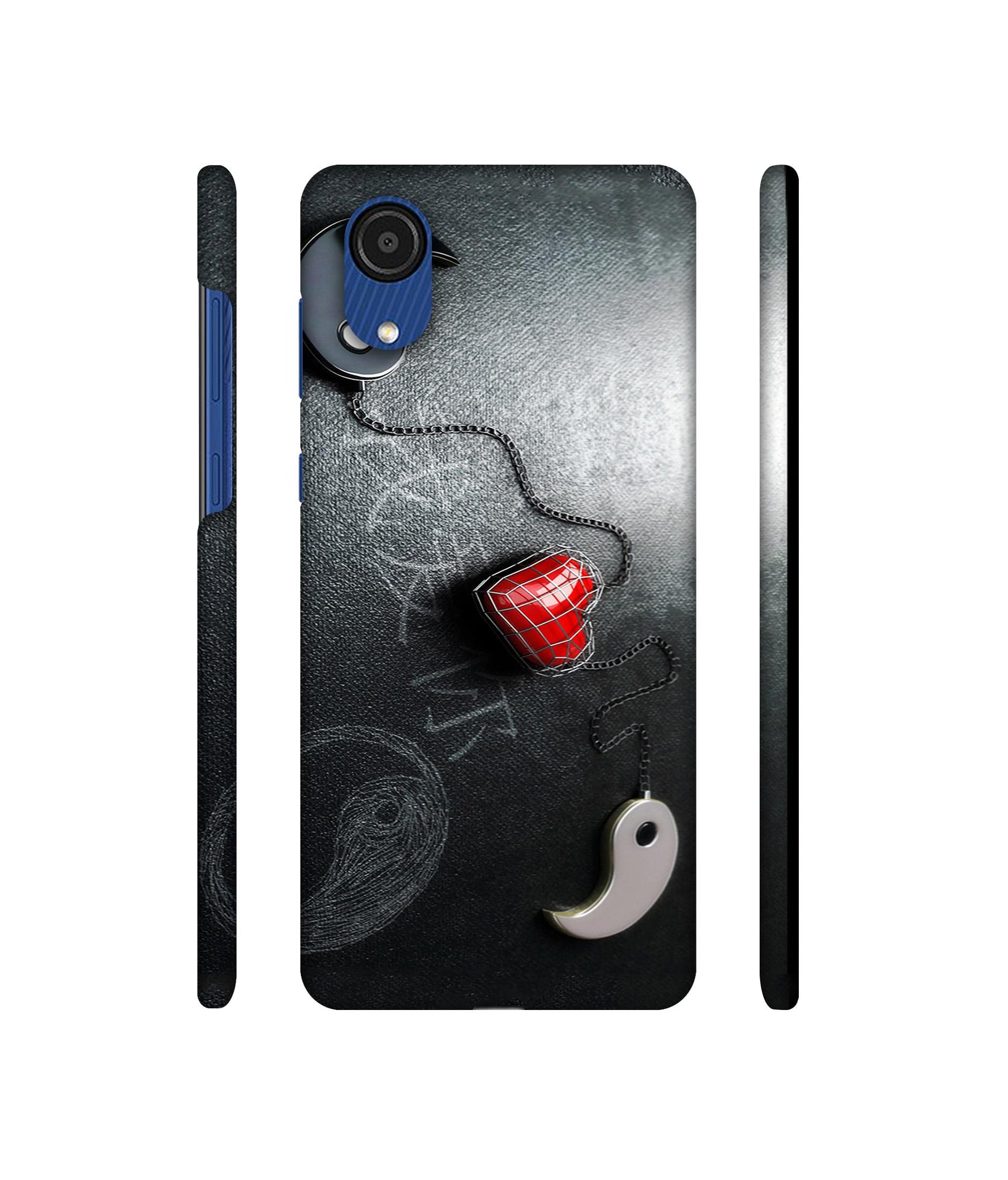 Chinnese Yin and Yang Designer Hard Back Cover for Samsung Galaxy A03 Core