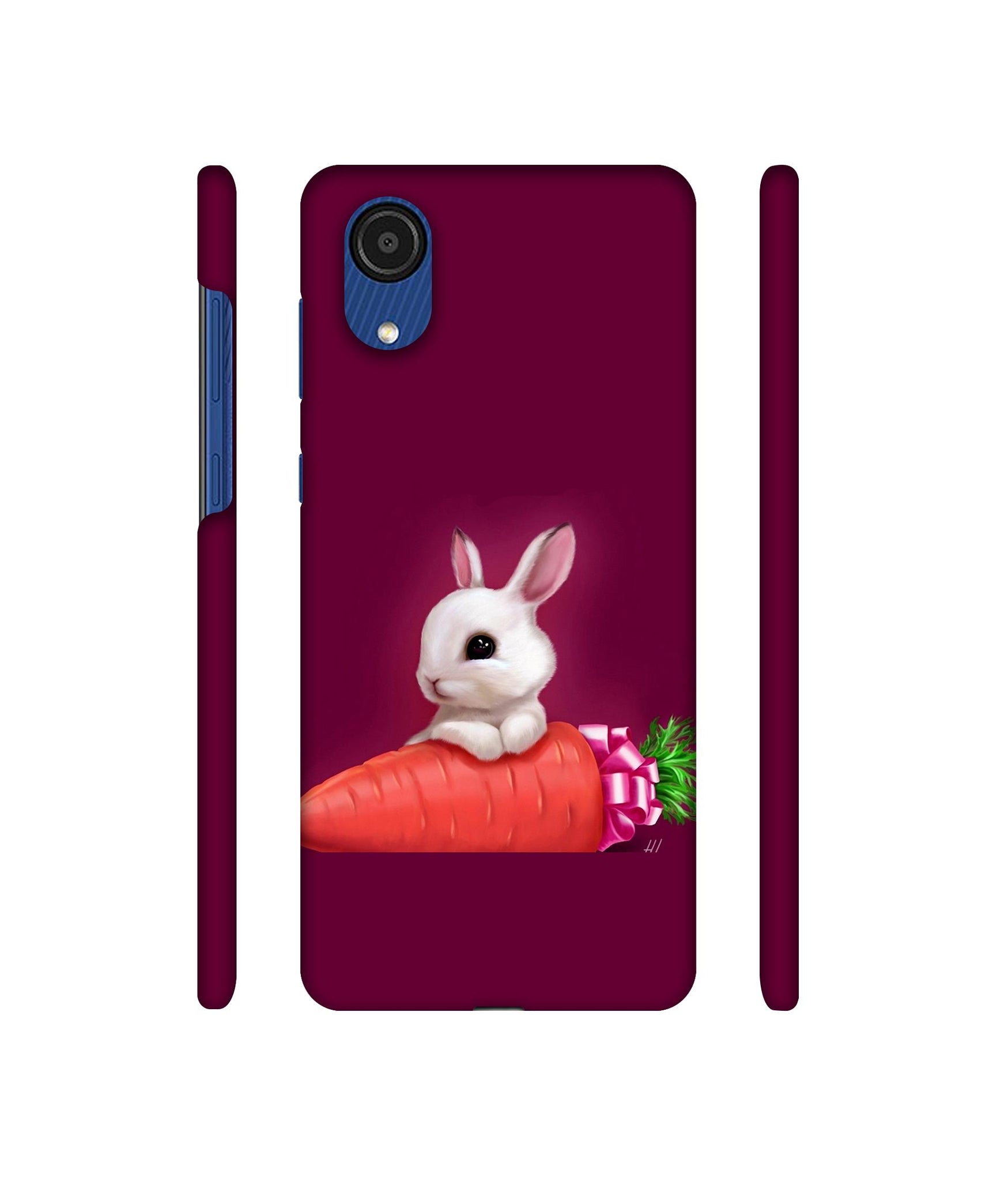 Bunny With Carrot Designer Hard Back Cover for Samsung Galaxy A03 Core