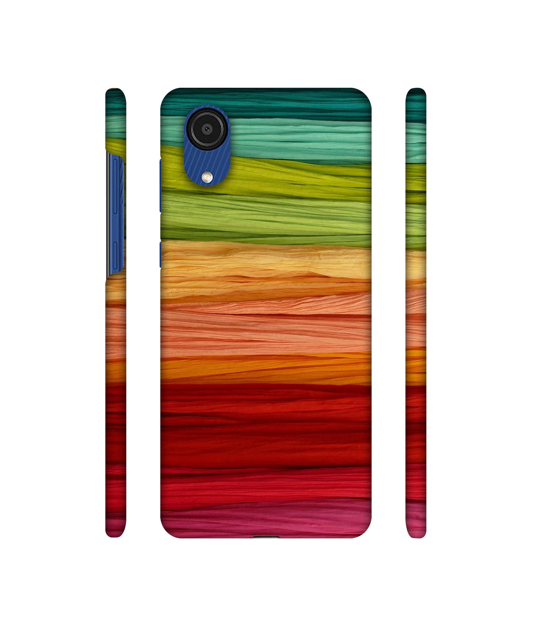 Colorful Thread Designer Hard Back Cover for Samsung Galaxy A03 Core