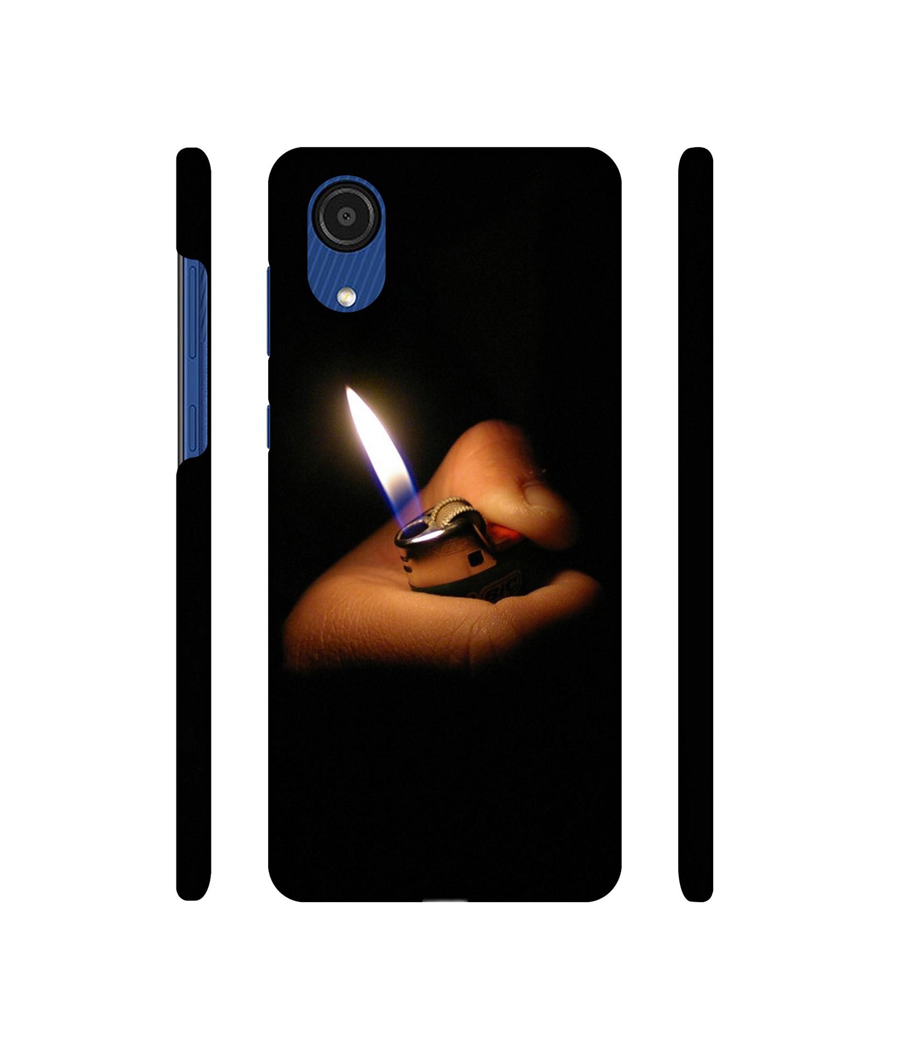 Lighter Flames Designer Hard Back Cover for Samsung Galaxy A03 Core