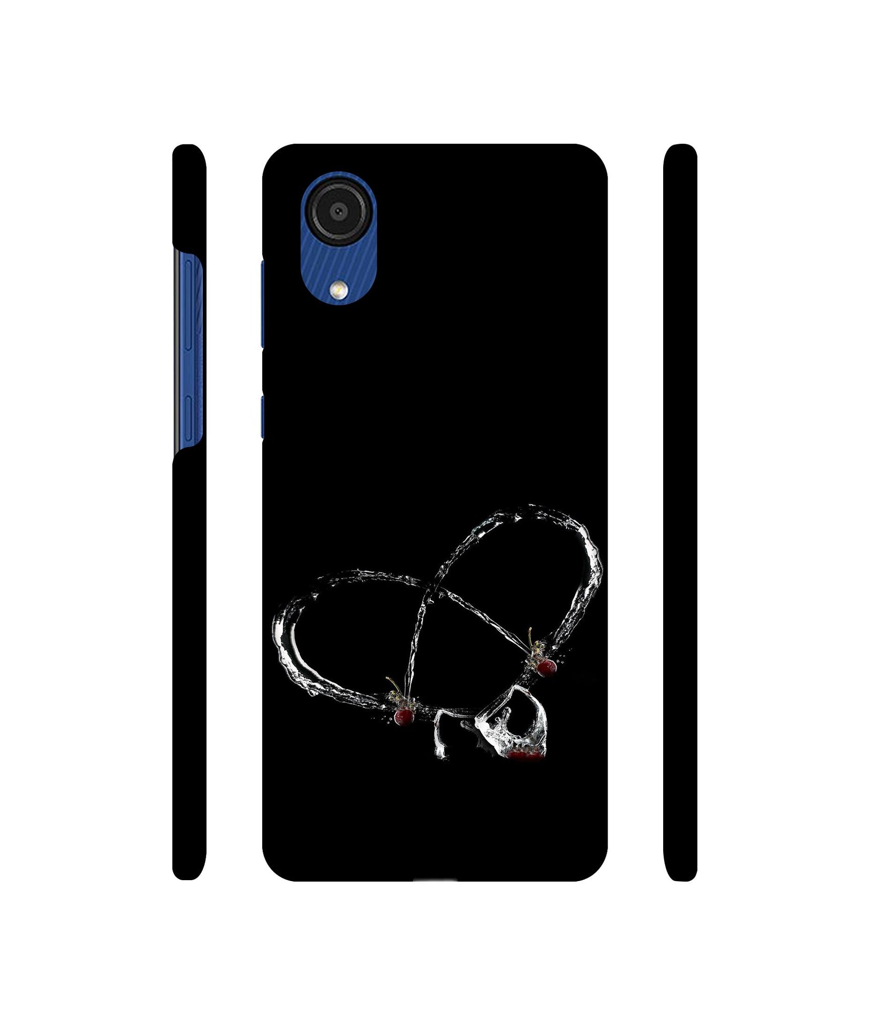 Heart Wine Designer Hard Back Cover for Samsung Galaxy A03 Core
