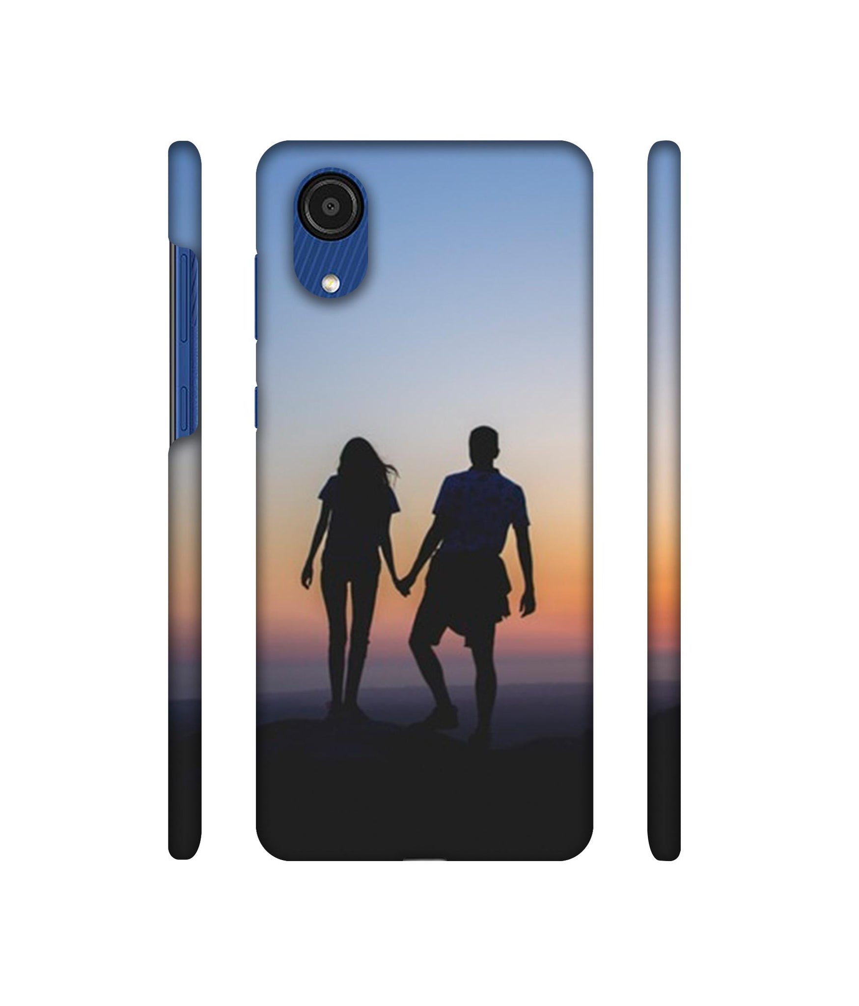 Couple On Beach Designer Hard Back Cover for Samsung Galaxy A03 Core