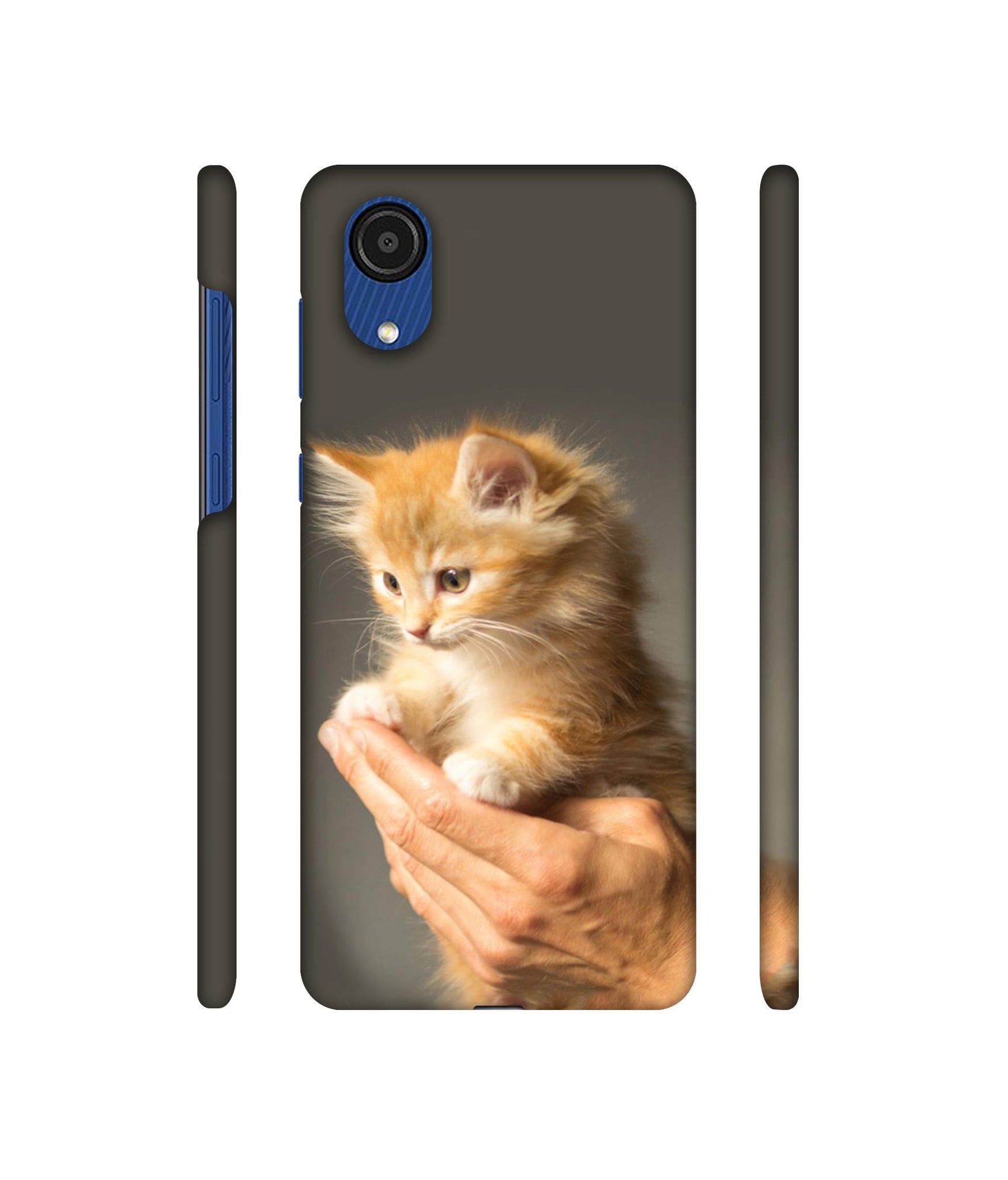 Cute Kitten Designer Hard Back Cover for Samsung Galaxy A03 Core