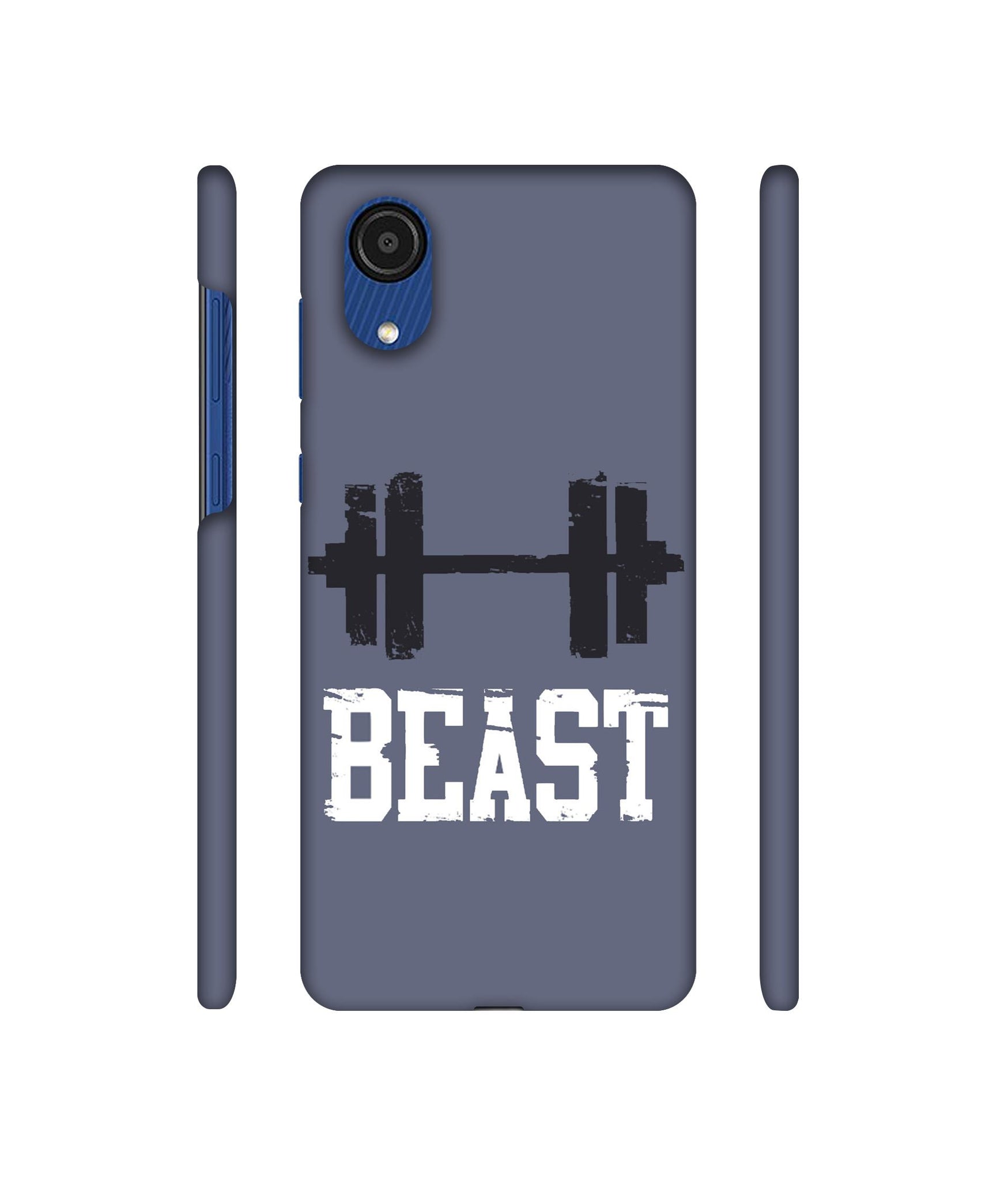 Beast Gym Designer Hard Back Cover for Samsung Galaxy A03 Core