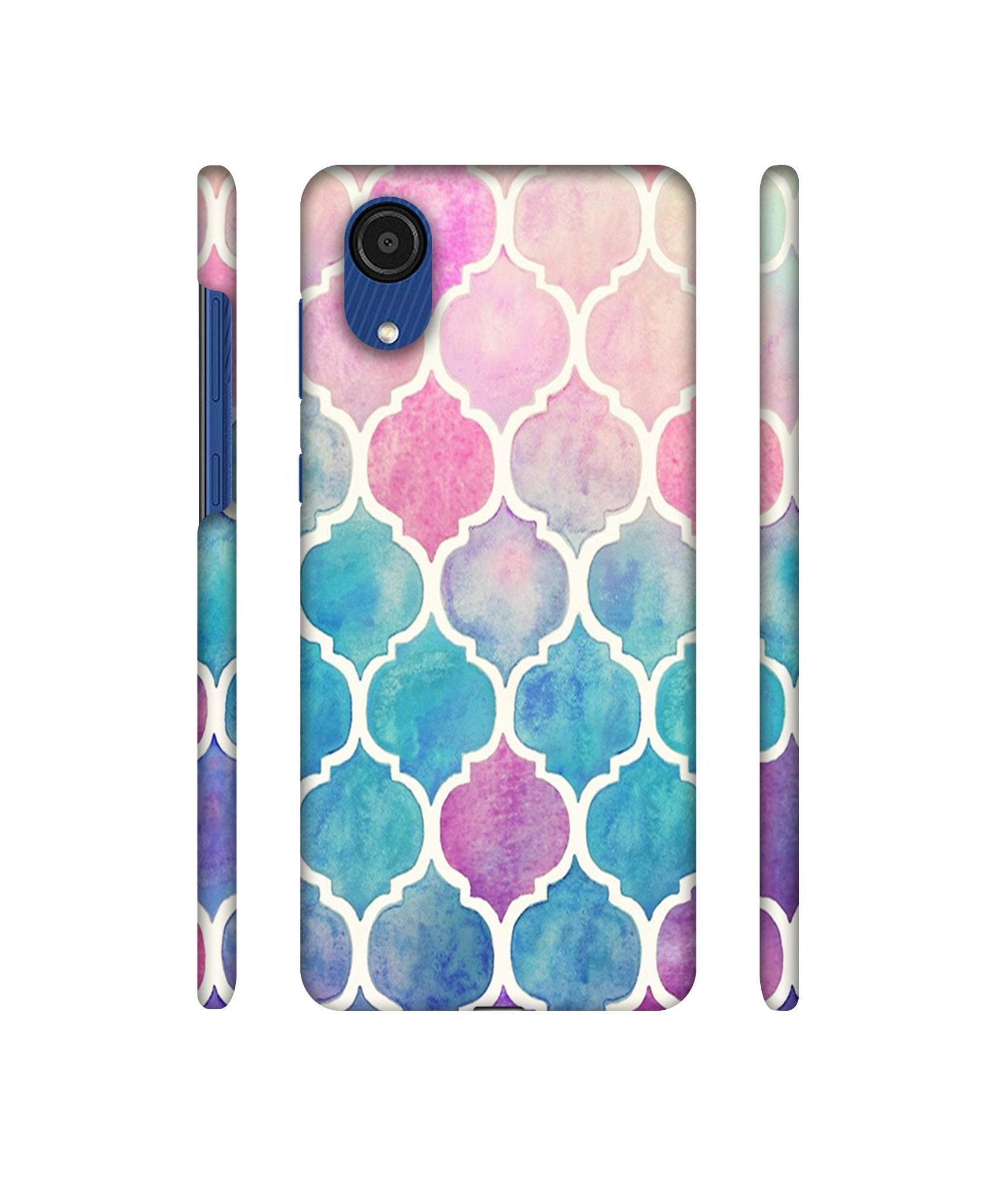 Patterns Art Designer Hard Back Cover for Samsung Galaxy A03 Core