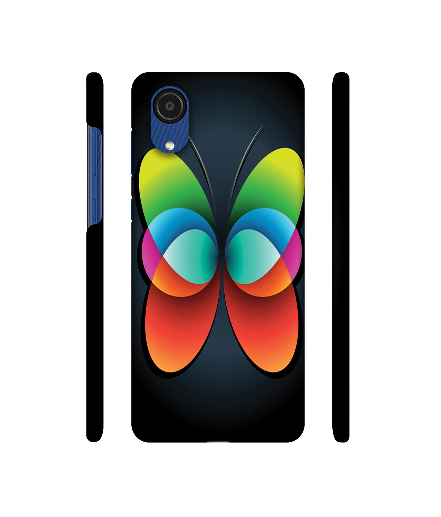 Colourfull Butterfly Designer Hard Back Cover for Samsung Galaxy A03 Core