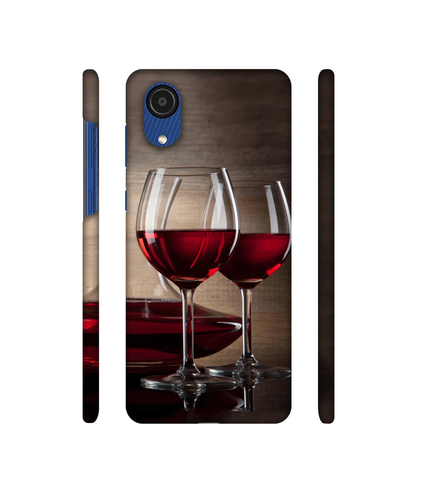 Wine Glass Designer Hard Back Cover for Samsung Galaxy A03 Core
