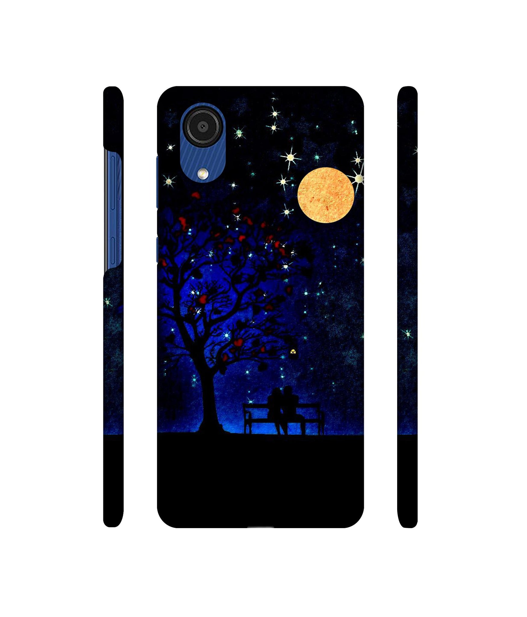 Blue Sky Designer Hard Back Cover for Samsung Galaxy A03 Core