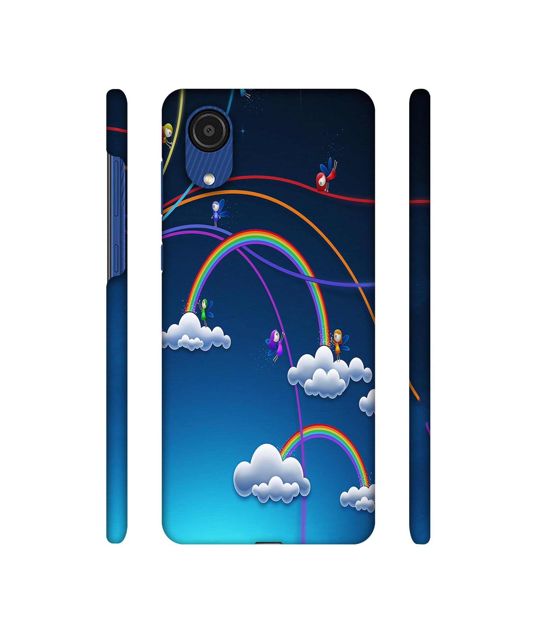 Rainbow Designer Hard Back Cover for Samsung Galaxy A03 Core
