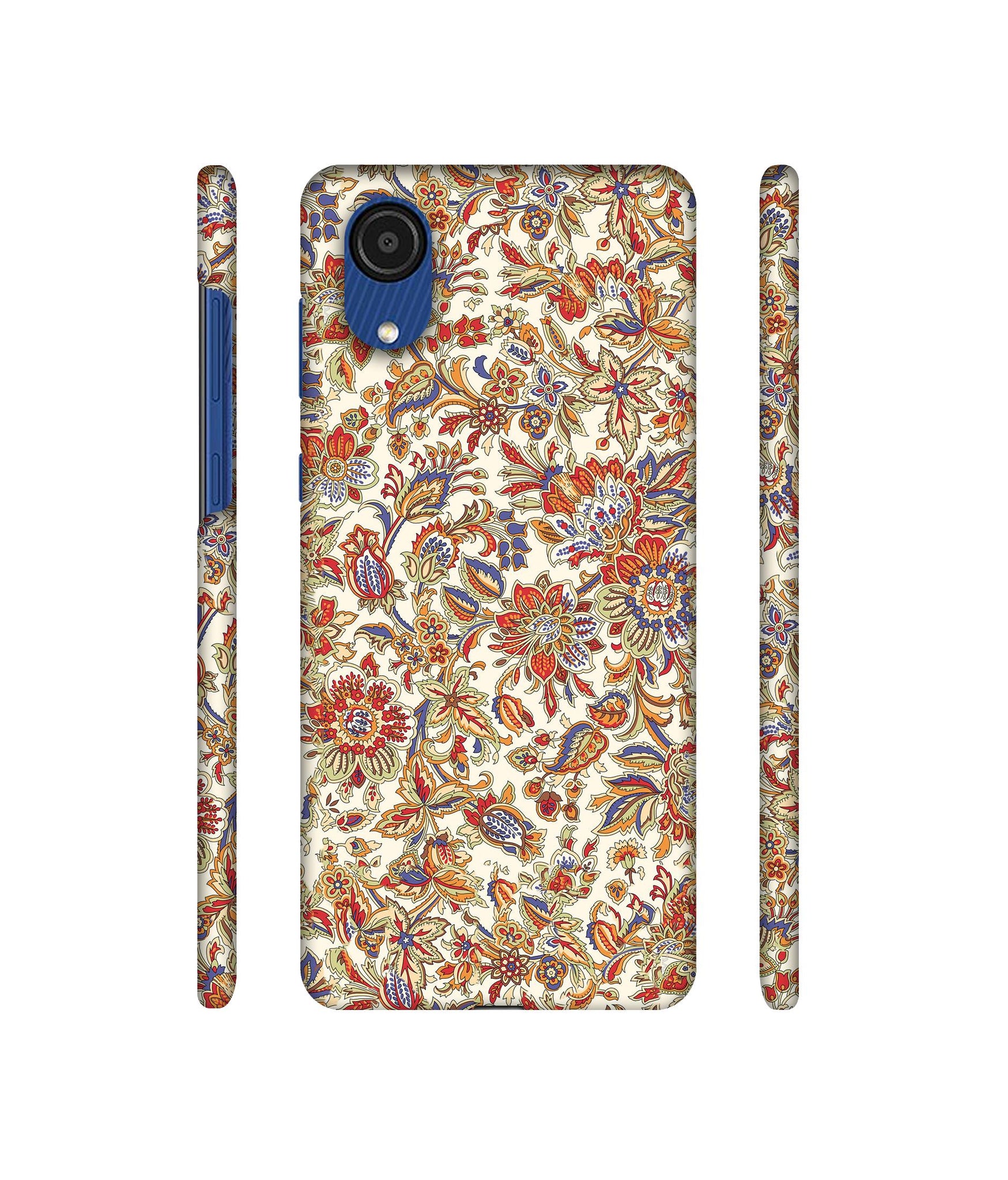 Floral Designer Hard Back Cover for Samsung Galaxy A03 Core