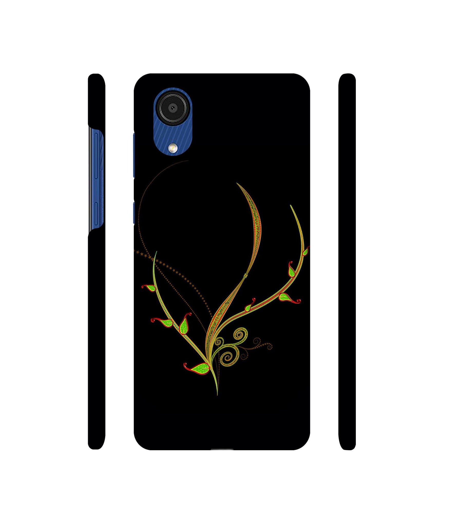 Yellow Pattern Designer Hard Back Cover for Samsung Galaxy A03 Core
