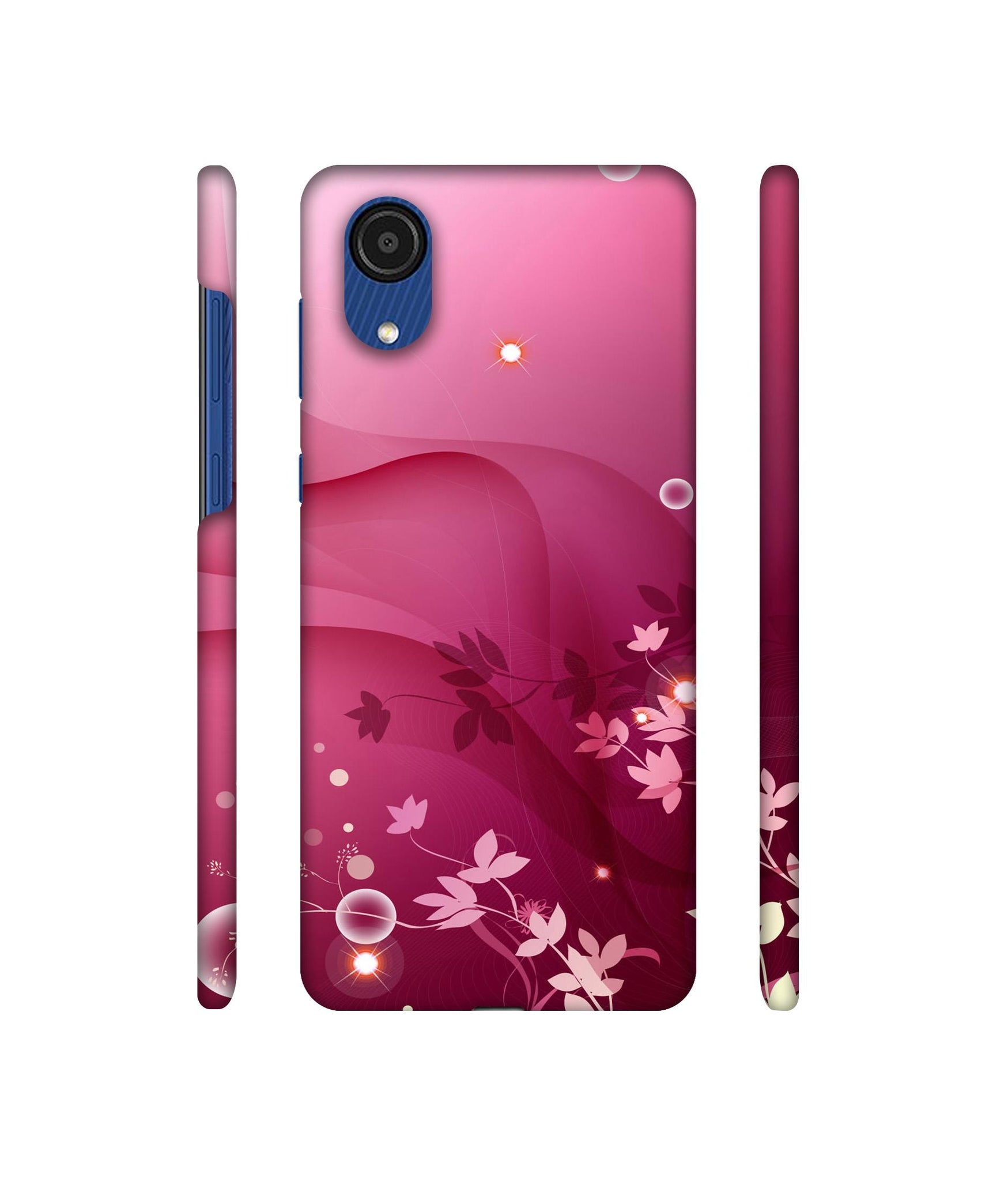 Pink Abstract Designer Hard Back Cover for Samsung Galaxy A03 Core