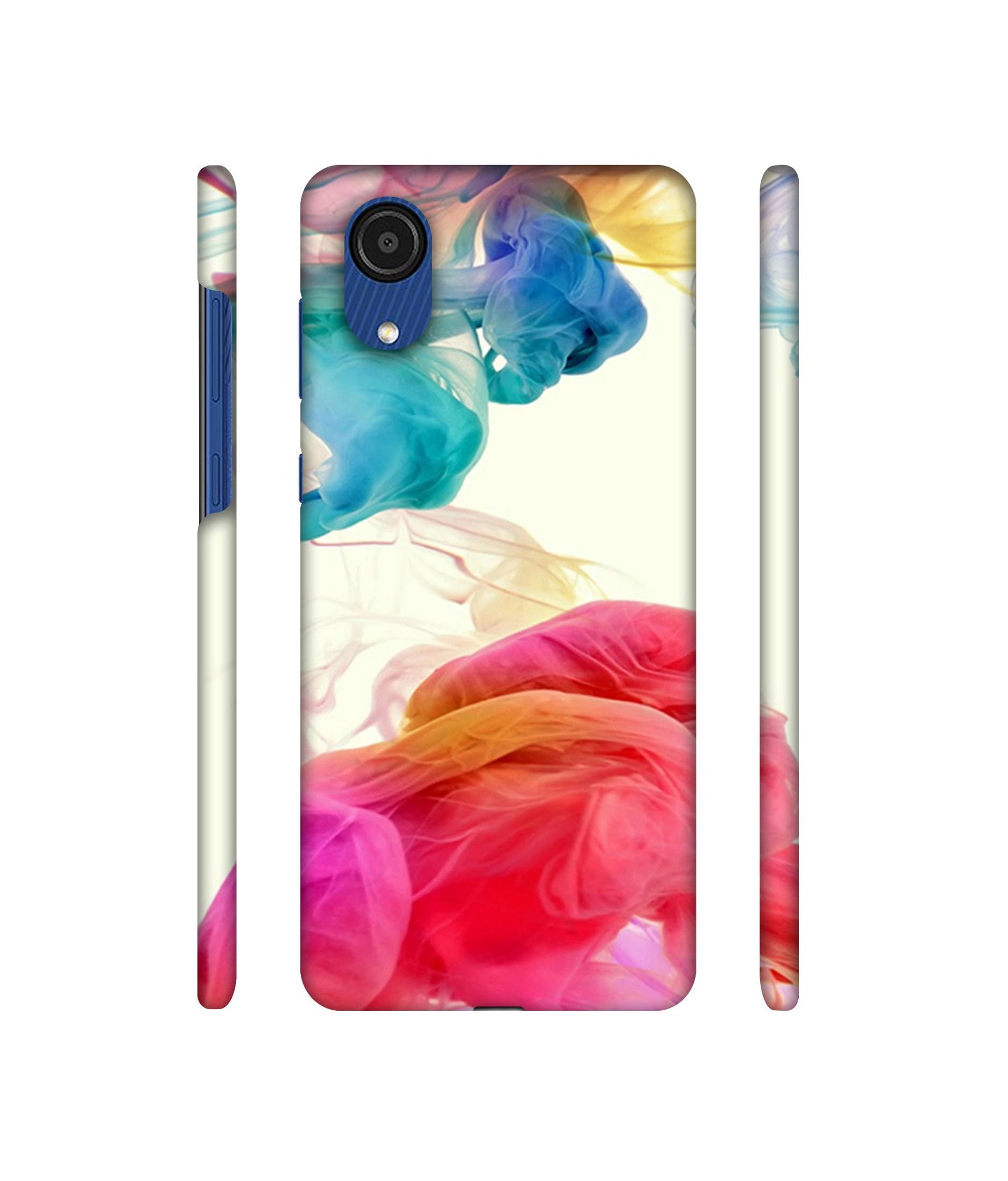 Colored Smoke Designer Hard Back Cover for Samsung Galaxy A03 Core
