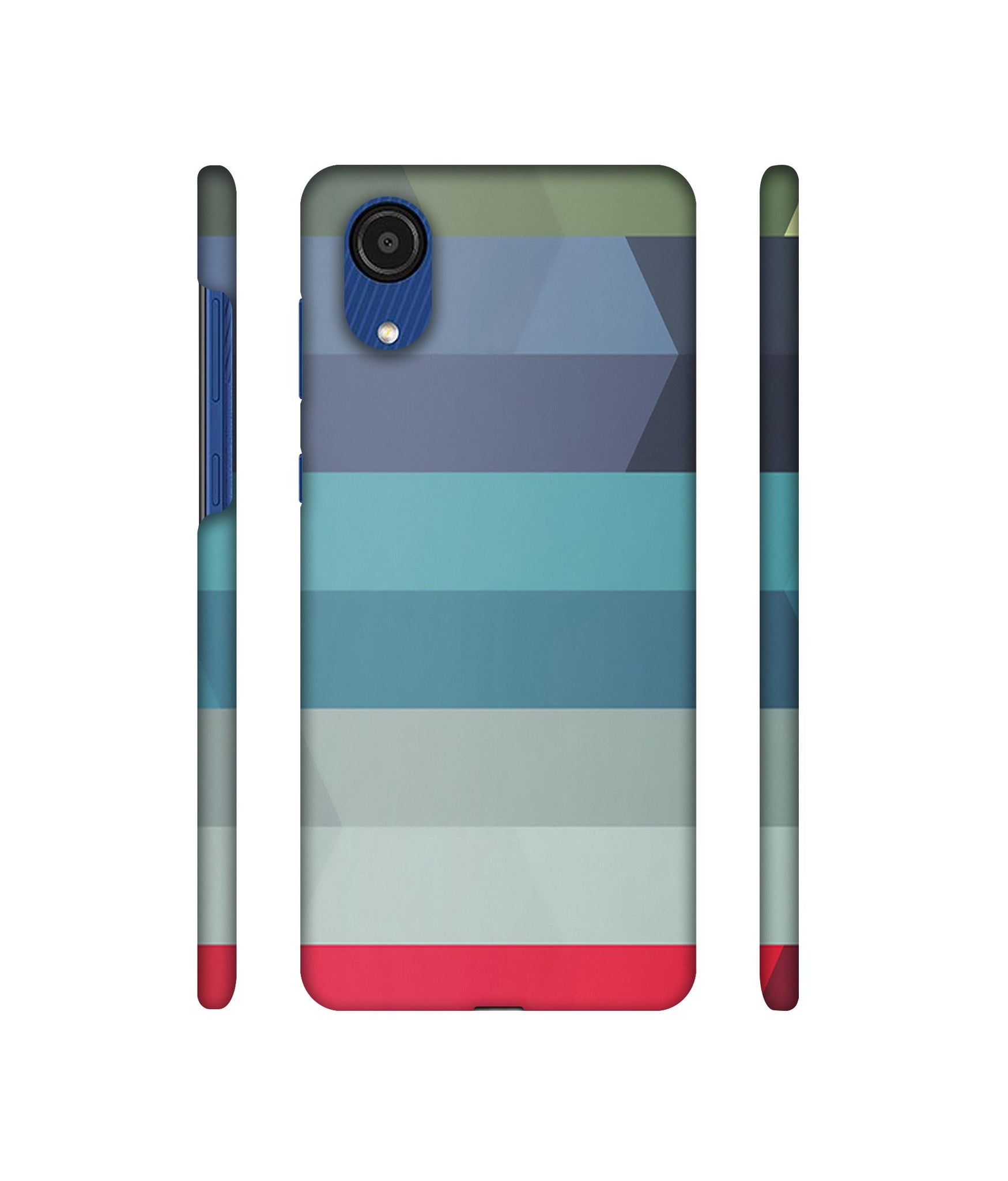 Colorful Lines Designer Hard Back Cover for Samsung Galaxy A03 Core