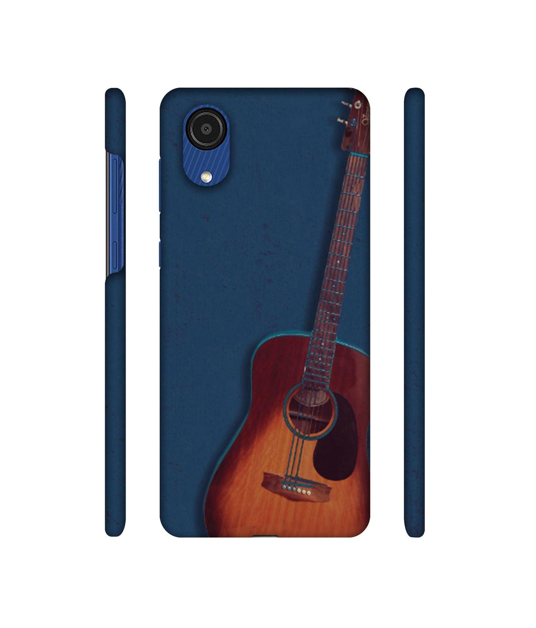 Guitar Designer Hard Back Cover for Samsung Galaxy A03 Core