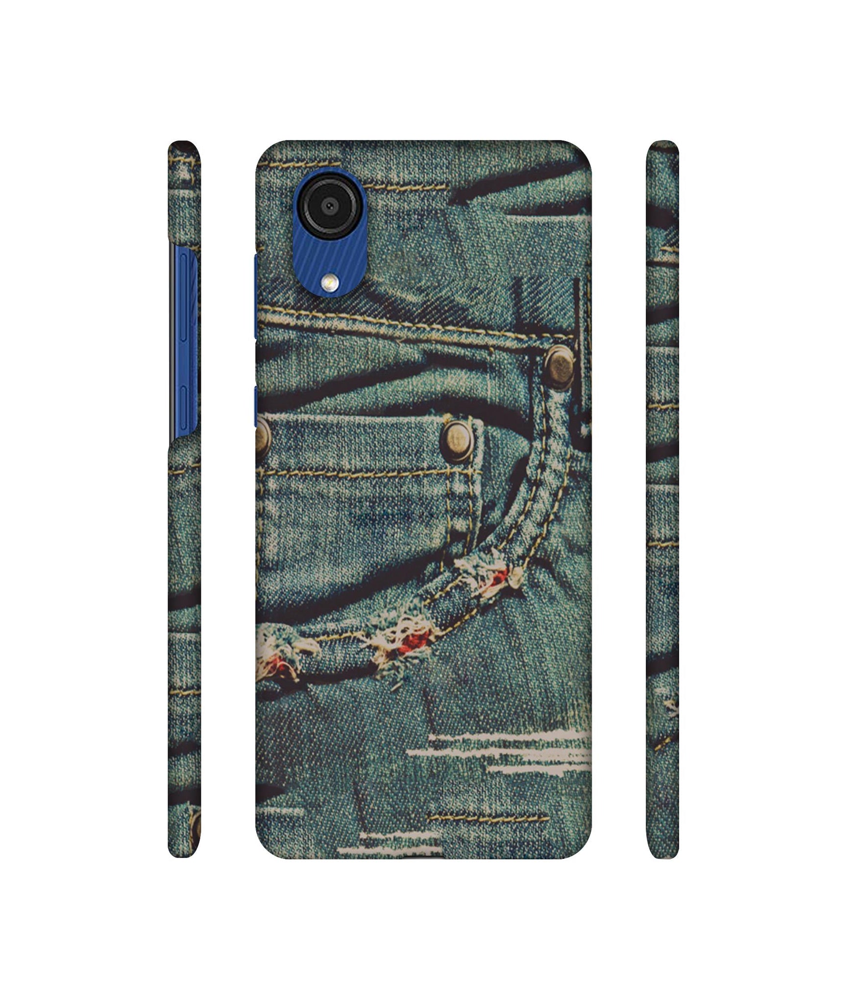 Jeans Designer Hard Back Cover for Samsung Galaxy A03 Core