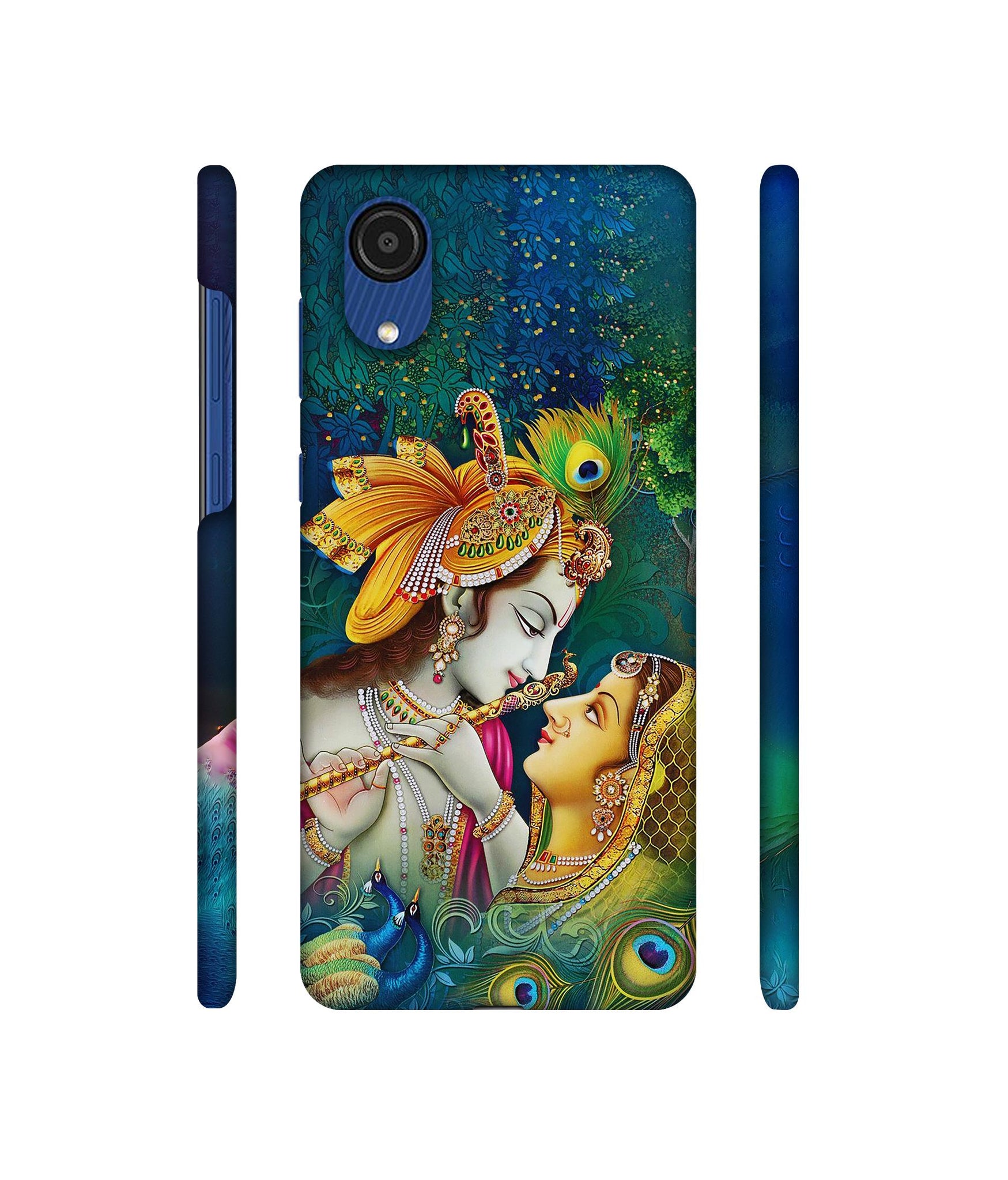 Radha Kishan Love Designer Hard Back Cover for Samsung Galaxy A03 Core