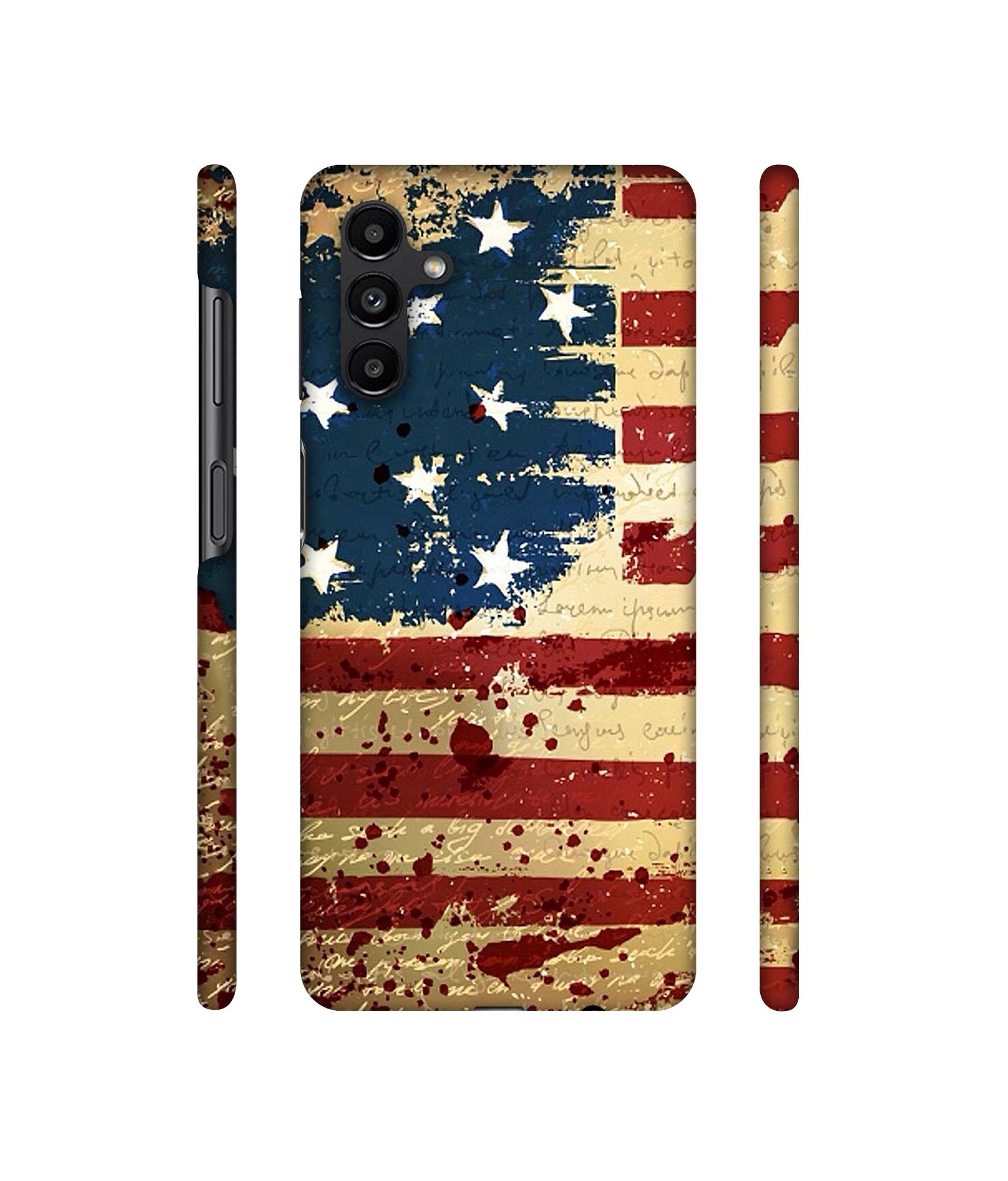 Colorful USA Flag Designer Hard Back Cover for Samsung Galaxy A13 5G