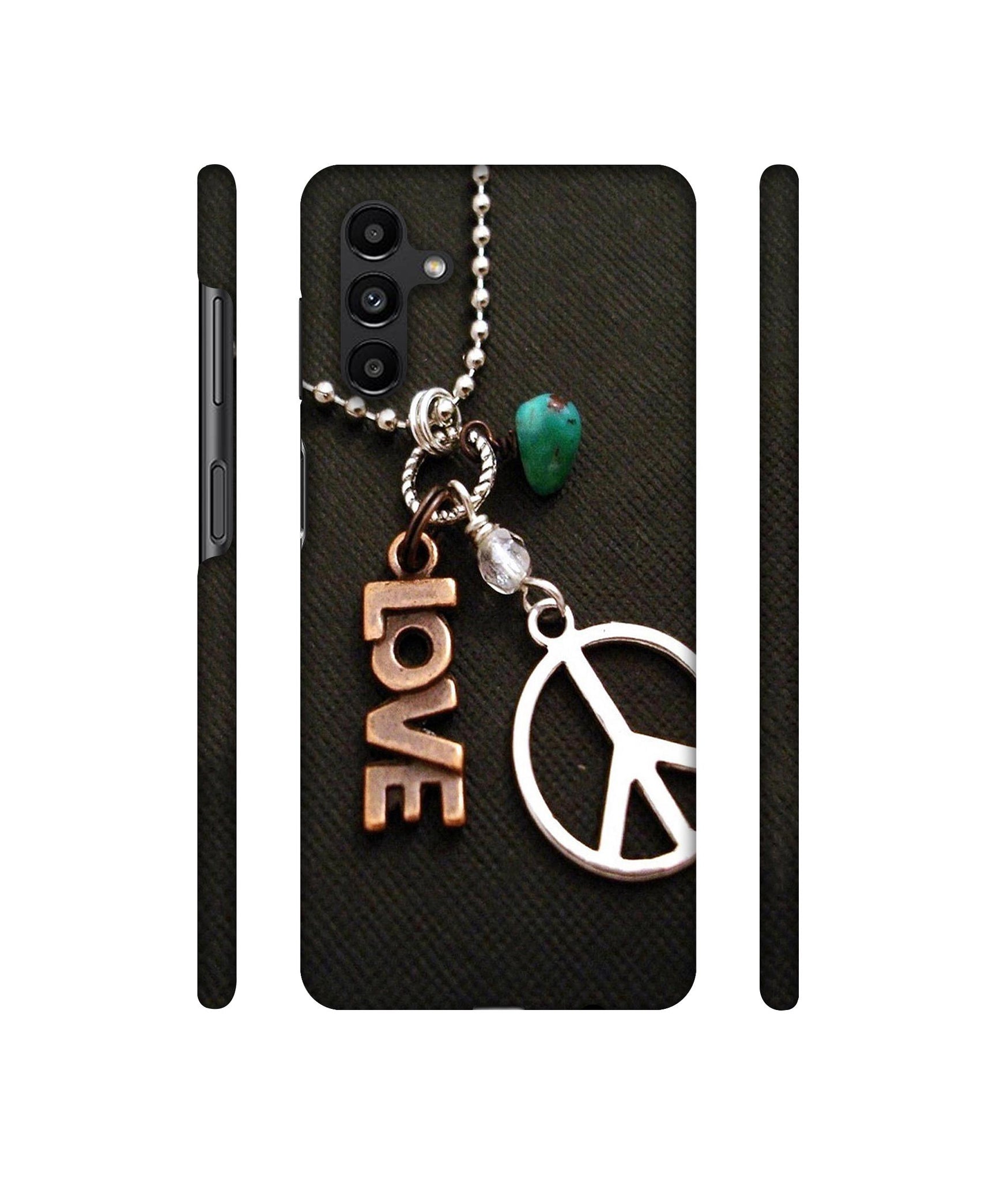 Love and Peace Designer Hard Back Cover for Samsung Galaxy A13 5G