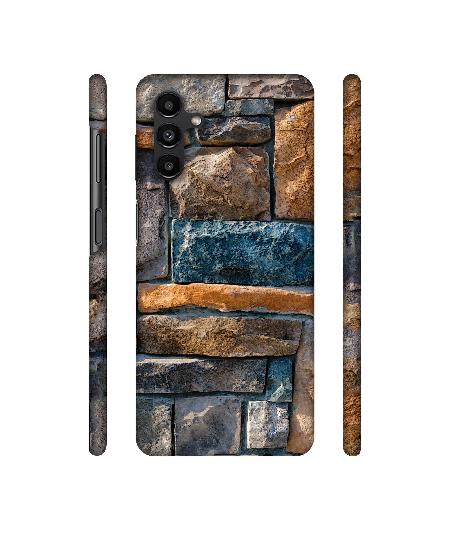 Decorative Stone Cladding Designer Hard Back Cover for Samsung Galaxy A13 5G