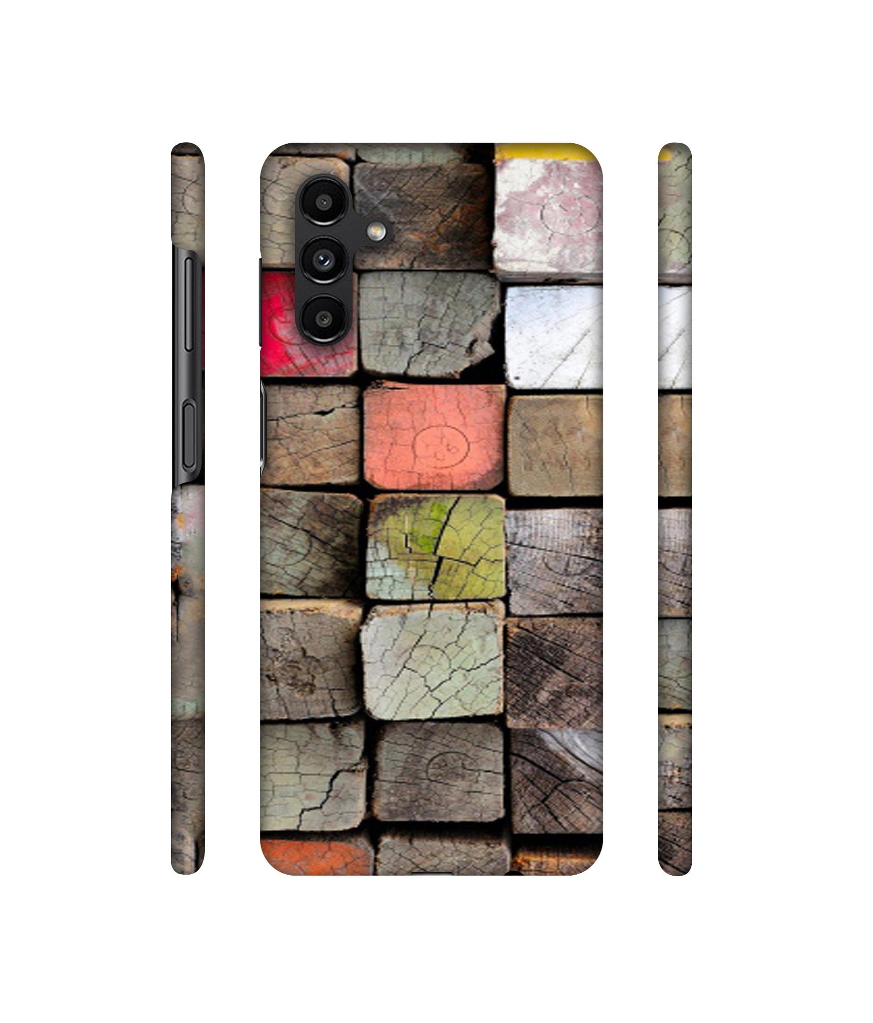 Wood Lumber Paint Designer Hard Back Cover for Samsung Galaxy A13 5G